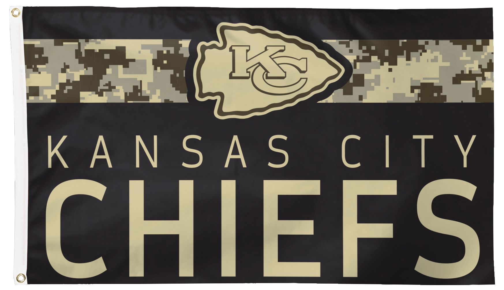 WinCraft Kansas City Chiefs 3x5 Camo Flag