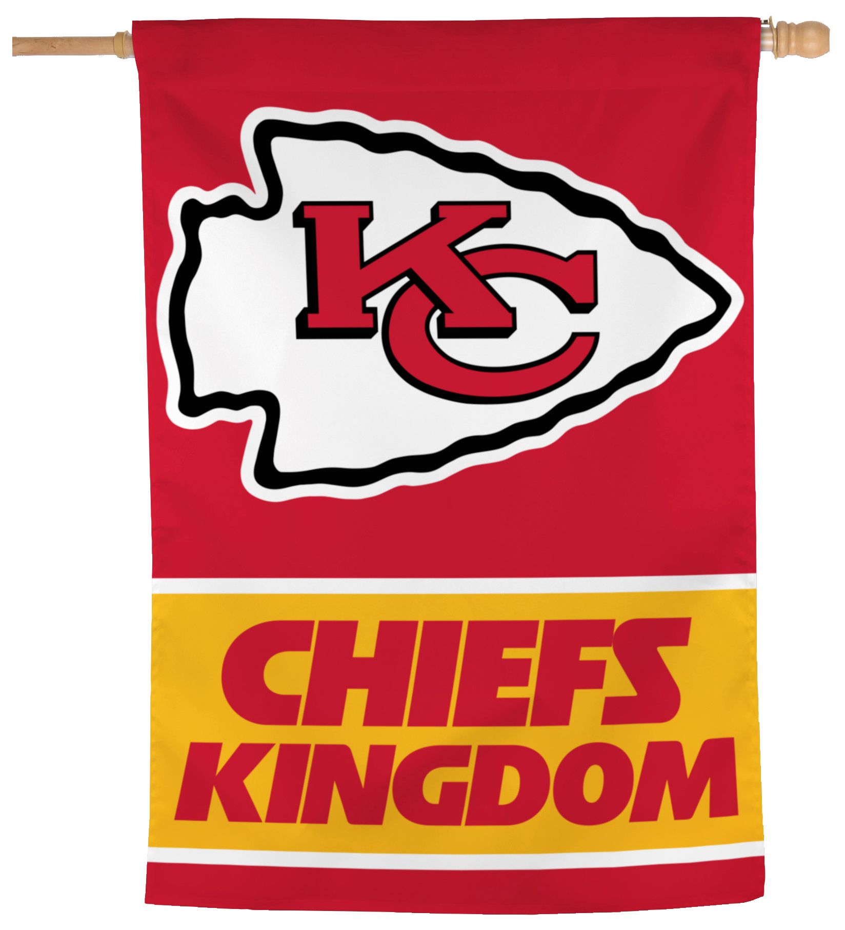 WinCraft Chiefs Vertical Slogan Flag