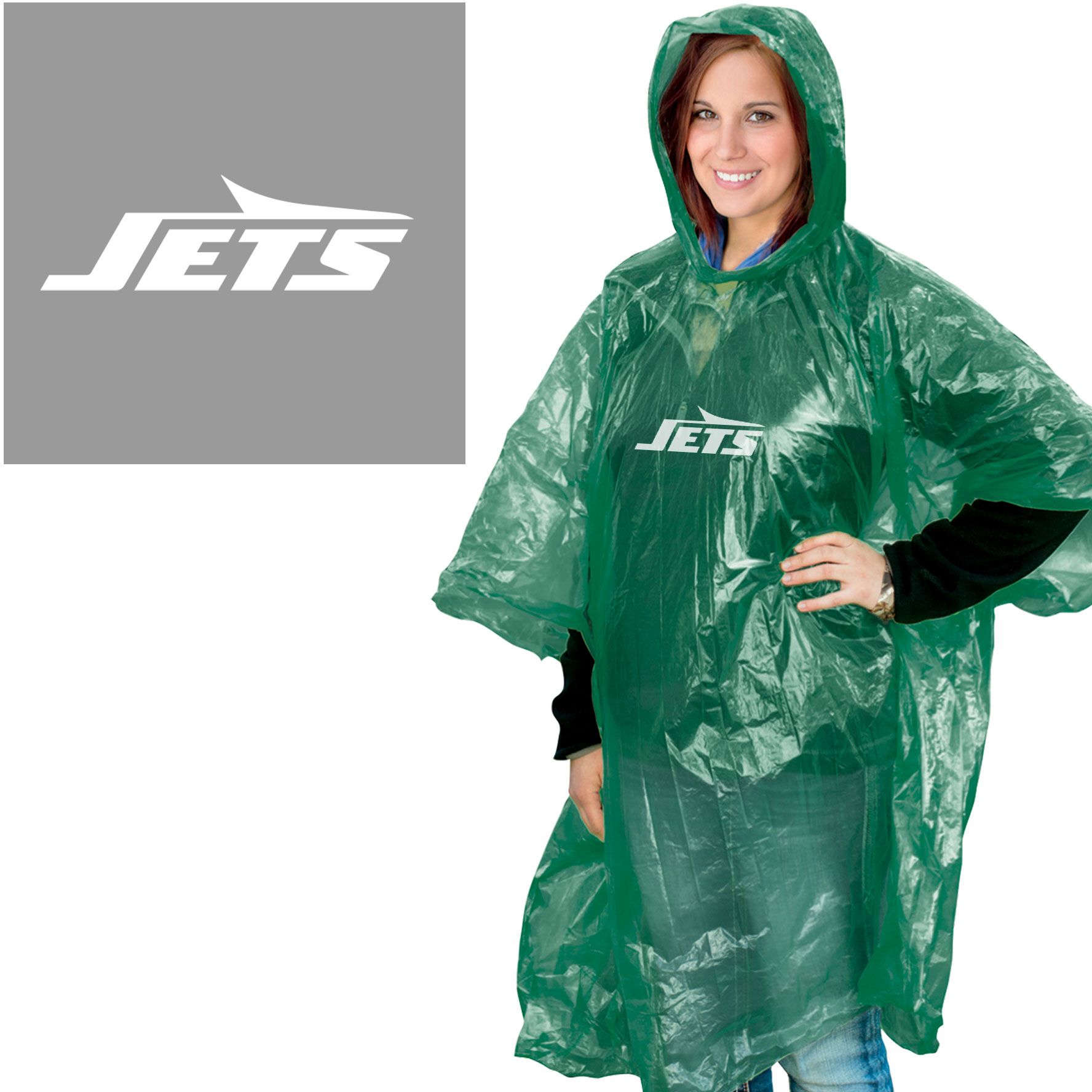 WinCraft New York Jets Rain Poncho