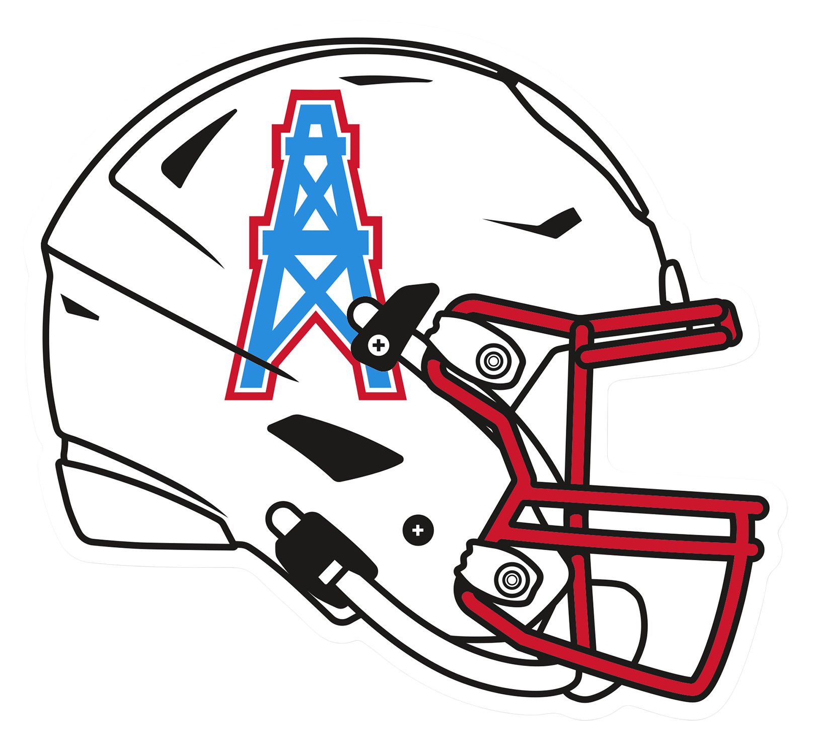 WinCraft Tennessee Titans 11" X 12" Throwback Sign