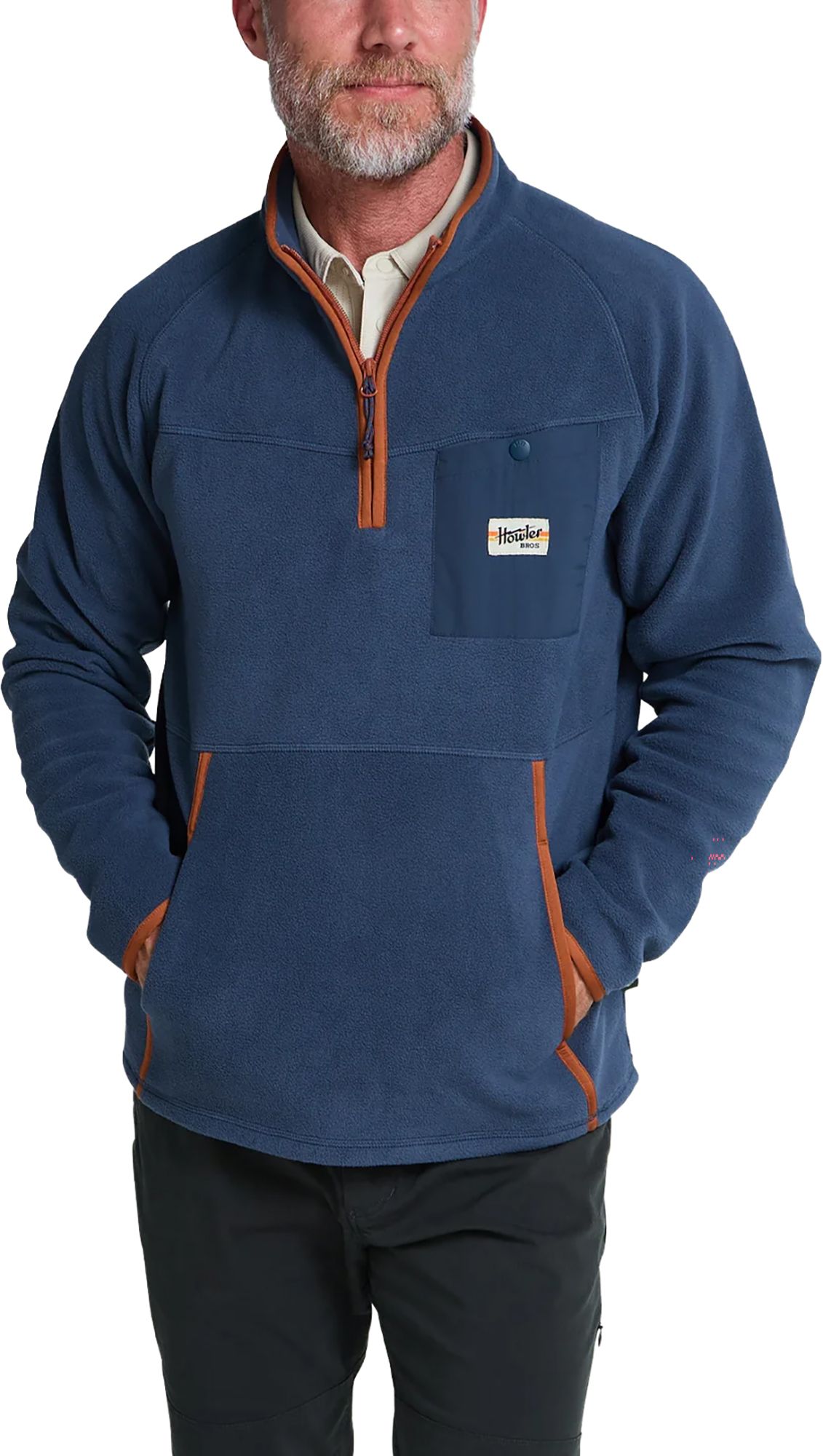 Howler Brothers Men's Free Range Fleece Pullover