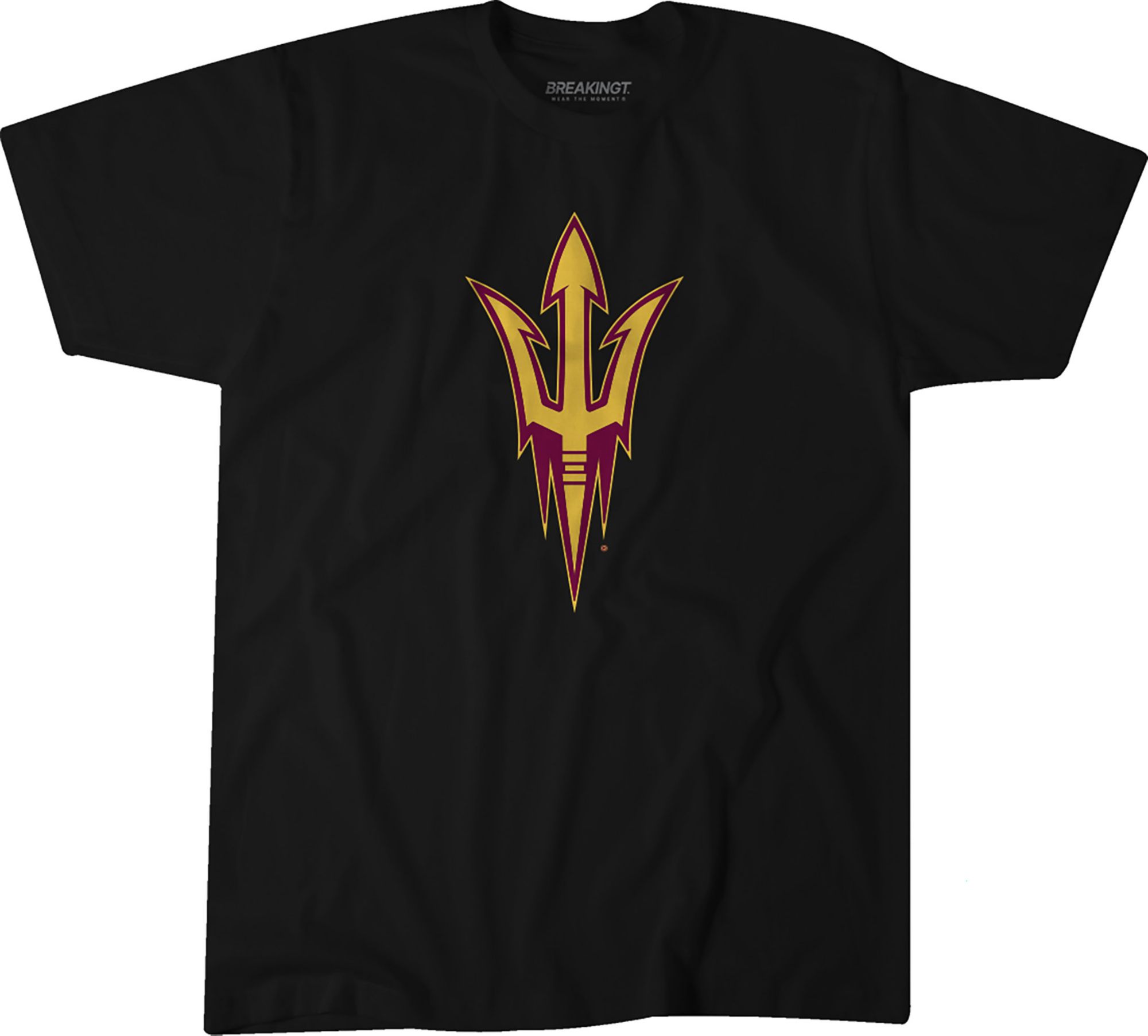 BreakingT Men's Arizona State Sun Devils Black Color Out T-Shirt