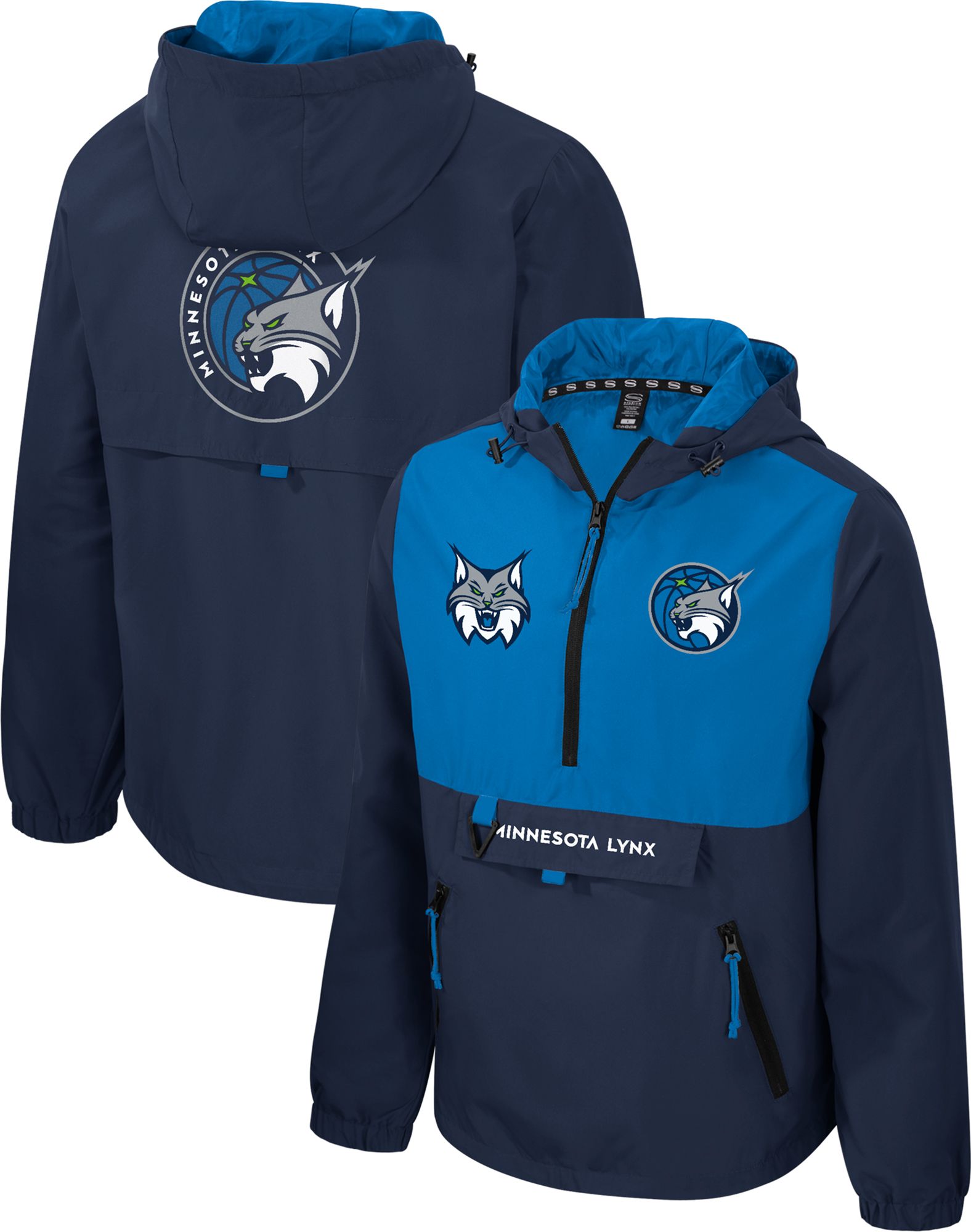 Stadium Essentials Adult Minnesota Lynx NAVY Legend Challenger 1/4 Zip