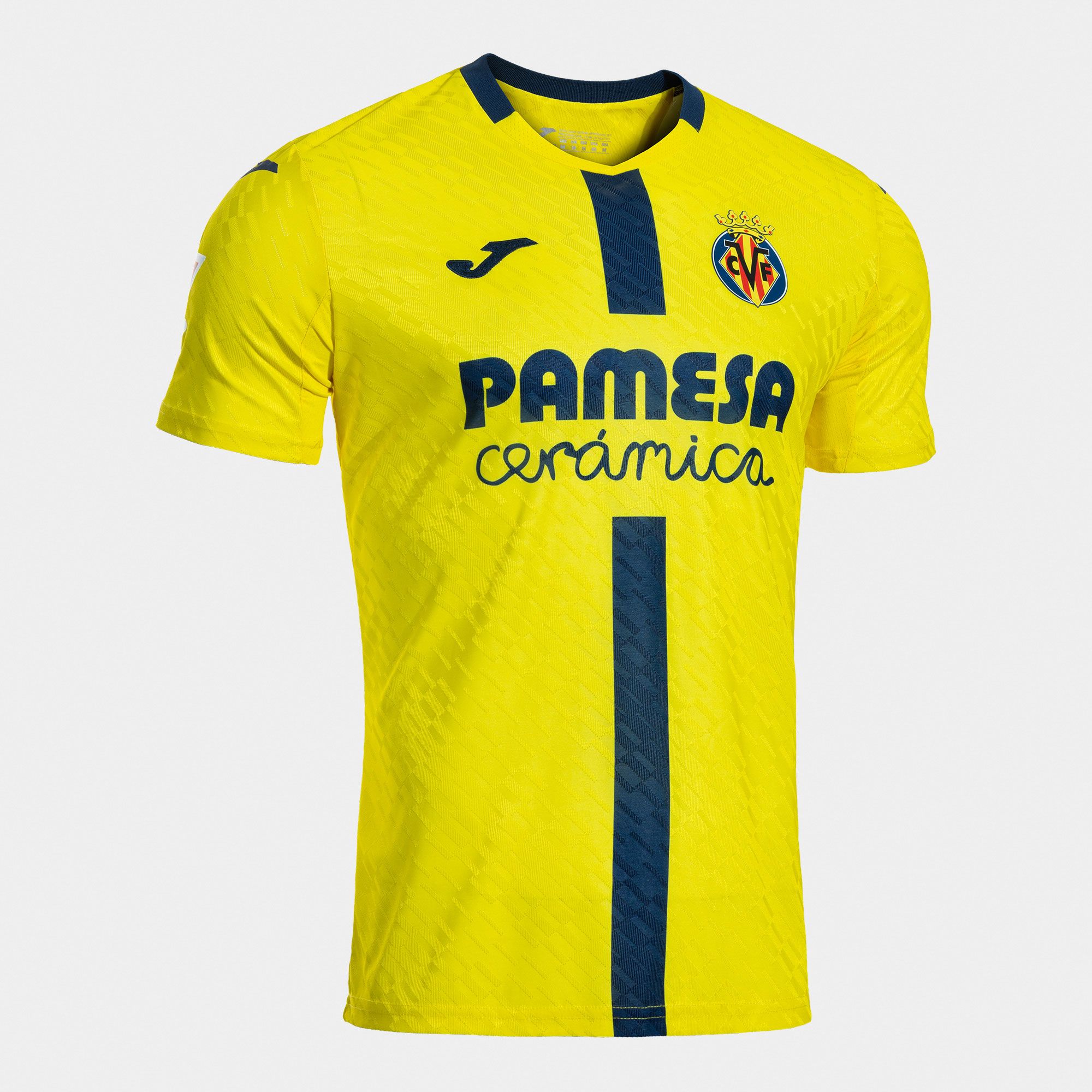 JOMA Men's Villarreal CF 2025 Yellow Third Replica Home Jersey