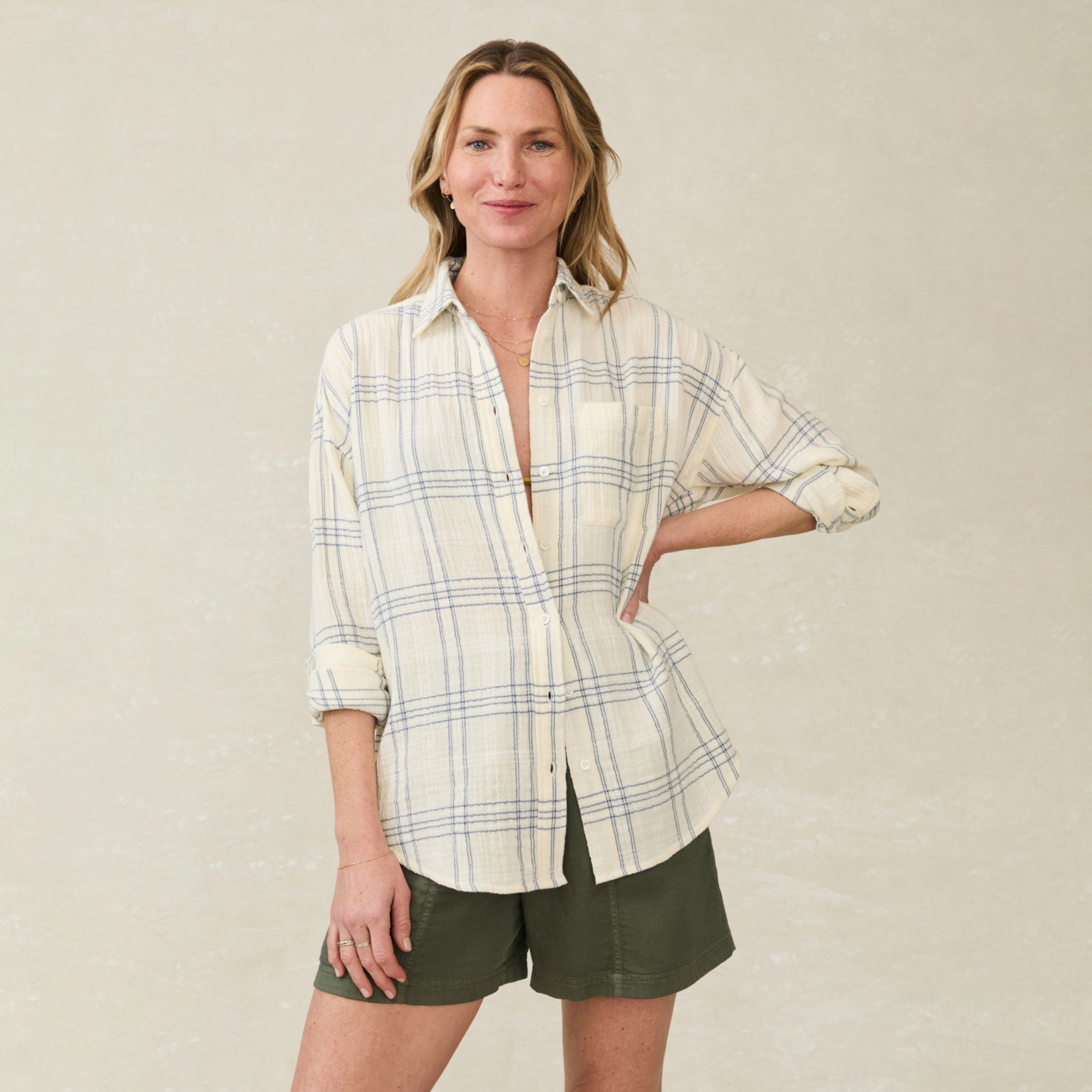 Blue Cove Plaid