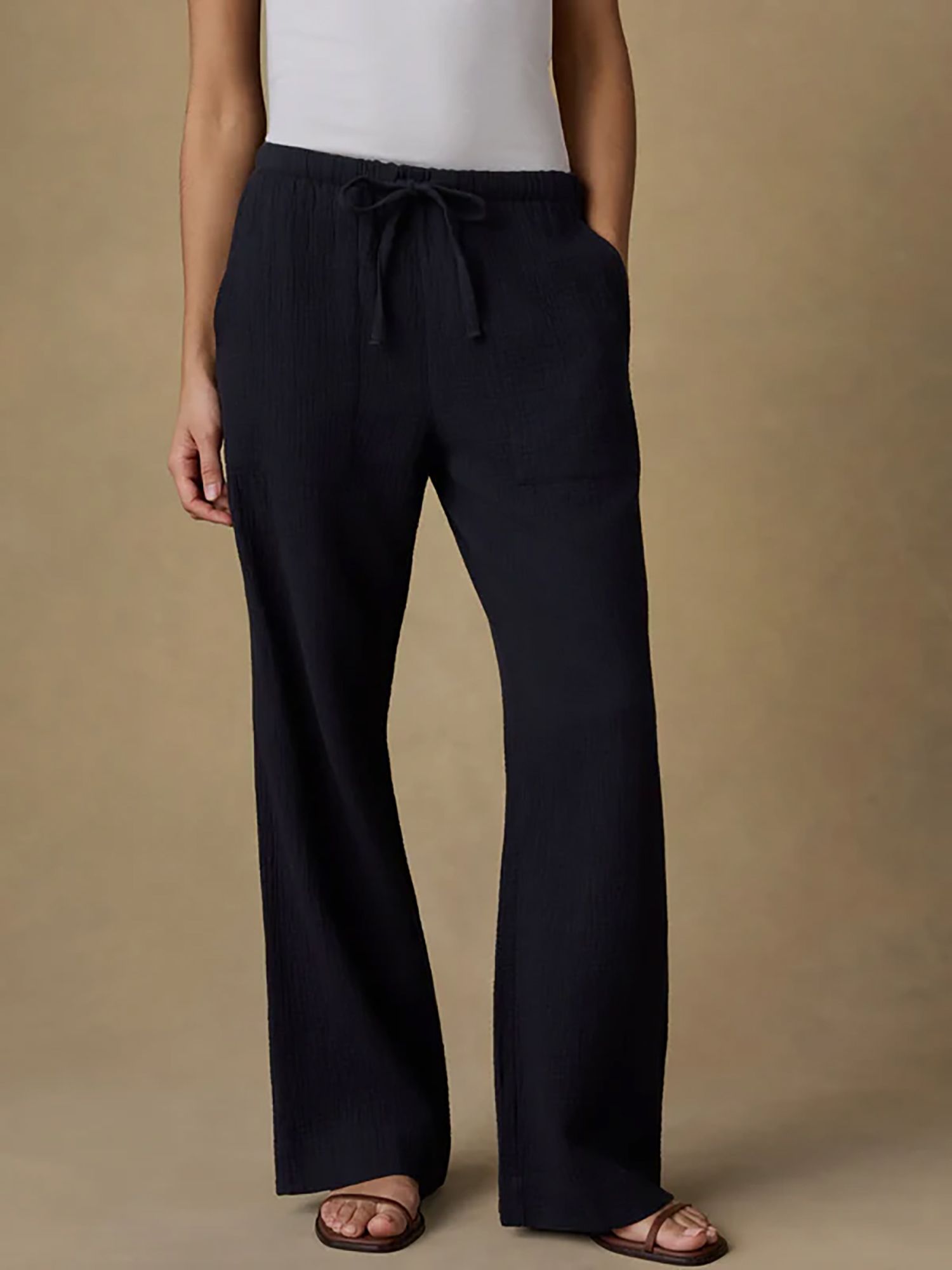 Faherty Women's Dune Cotton Gauze Pant