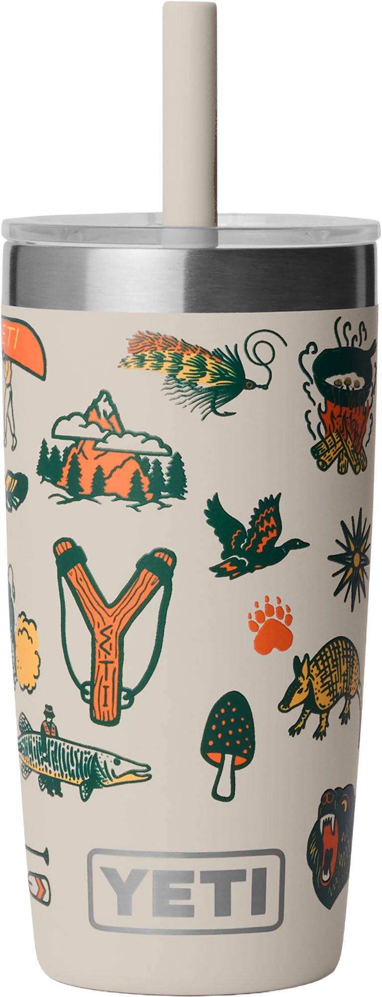 YETI 10 oz. Rambler Jr. Tumbler with Silicone Straw Lid