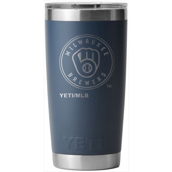 YETI Milwaukee Brewers 20 oz. Rambler Tumbler