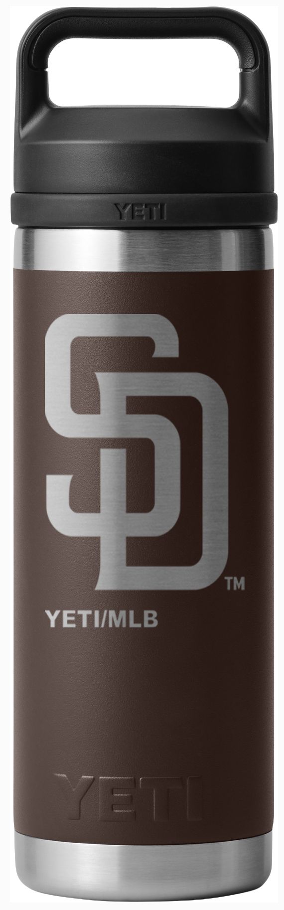 YETI San Diego Padres 18 oz. Rambler Bottle with Chug Cap