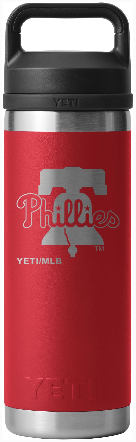 YETI Philadelphia Phillies 18 oz. Rambler Bottle with Chug Cap