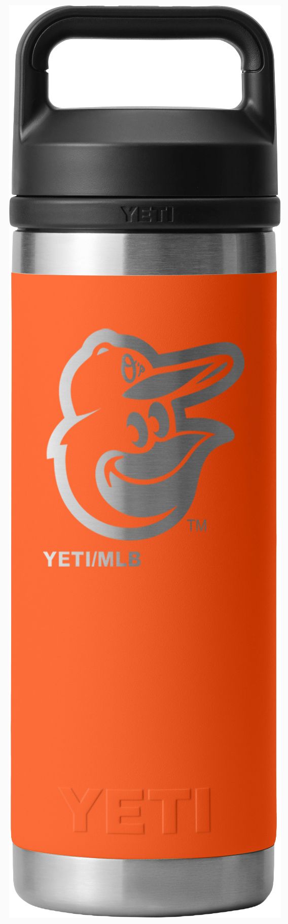 YETI Baltimore Orioles 18 oz. Rambler Bottle with Chug Cap