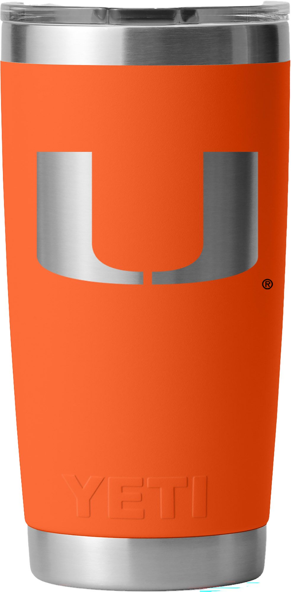 YETI Miami Hurricanes 20 oz. Rambler Tumbler
