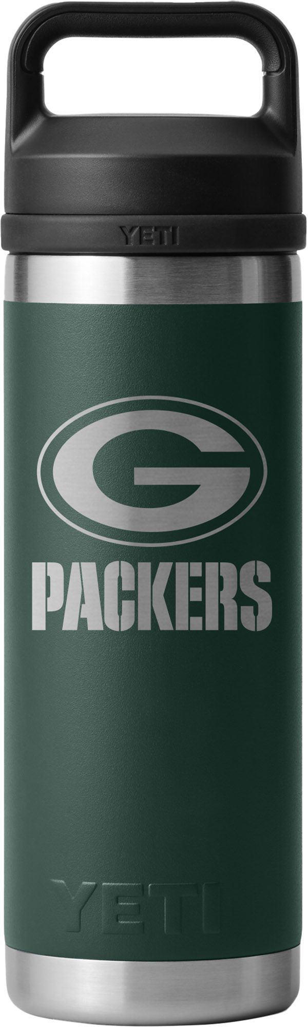 YETI Green Bay Packers 18 oz. Rambler Bottle with Chug Cap