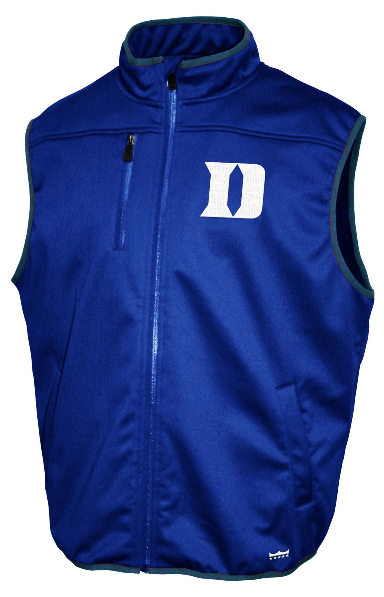 Franchise Club Men's Duke Blue Devils Royal Softshell Vest
