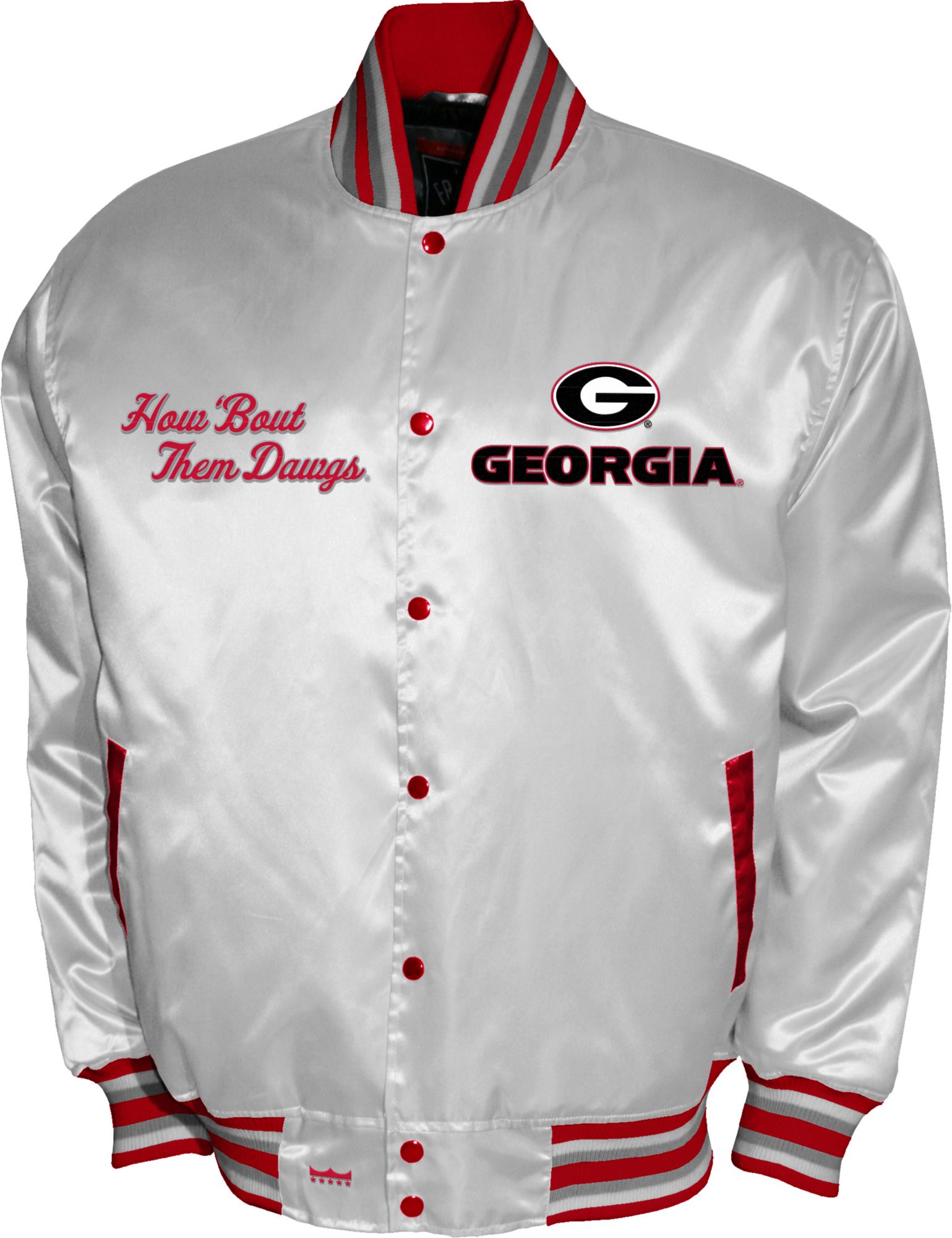 Franchise Club Men's Tennessee Volunteers Light Orange Satin Jacket