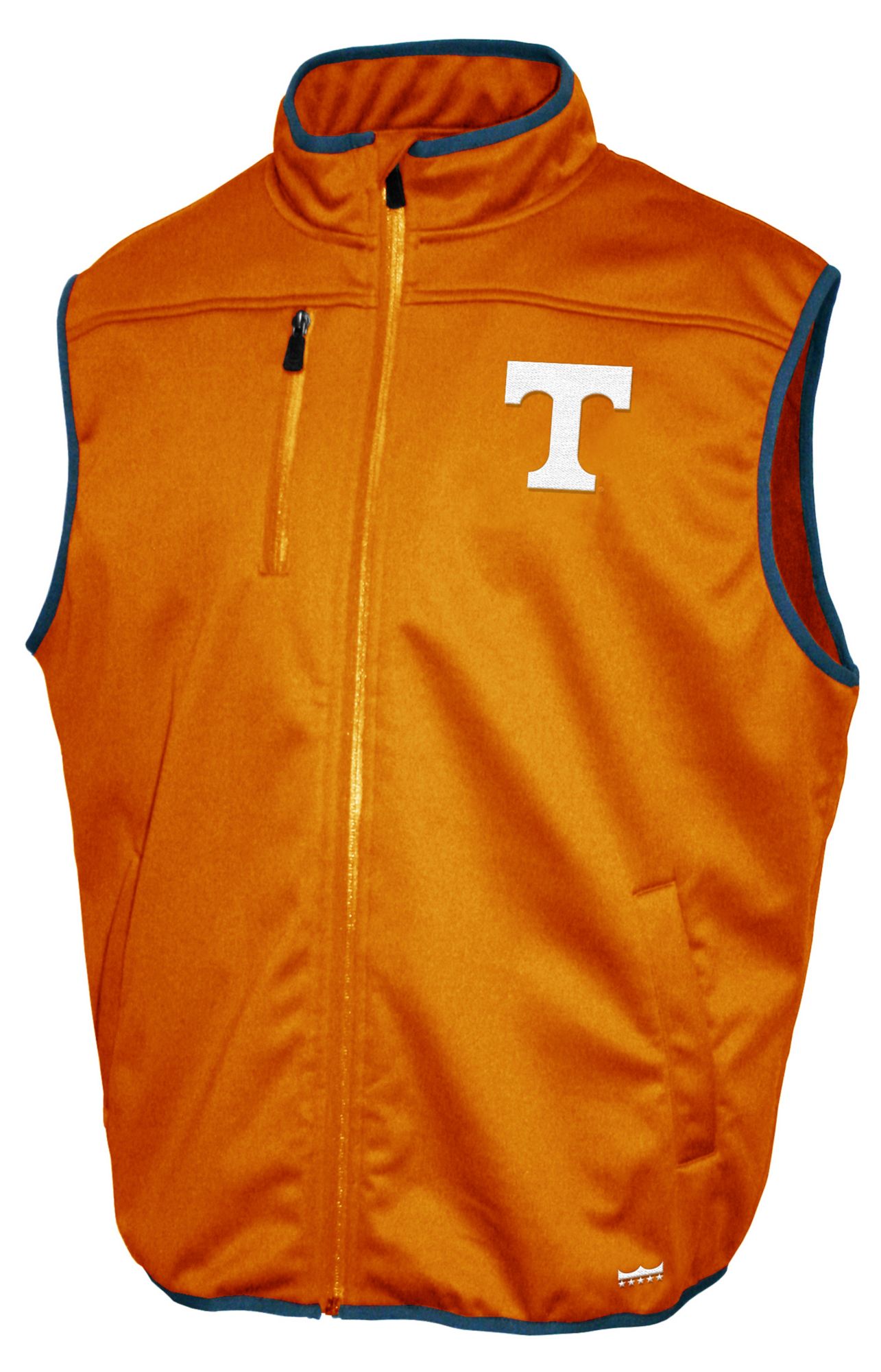 Franchise Club Men's Tennessee Volunteers Light Orange Softshell Vest