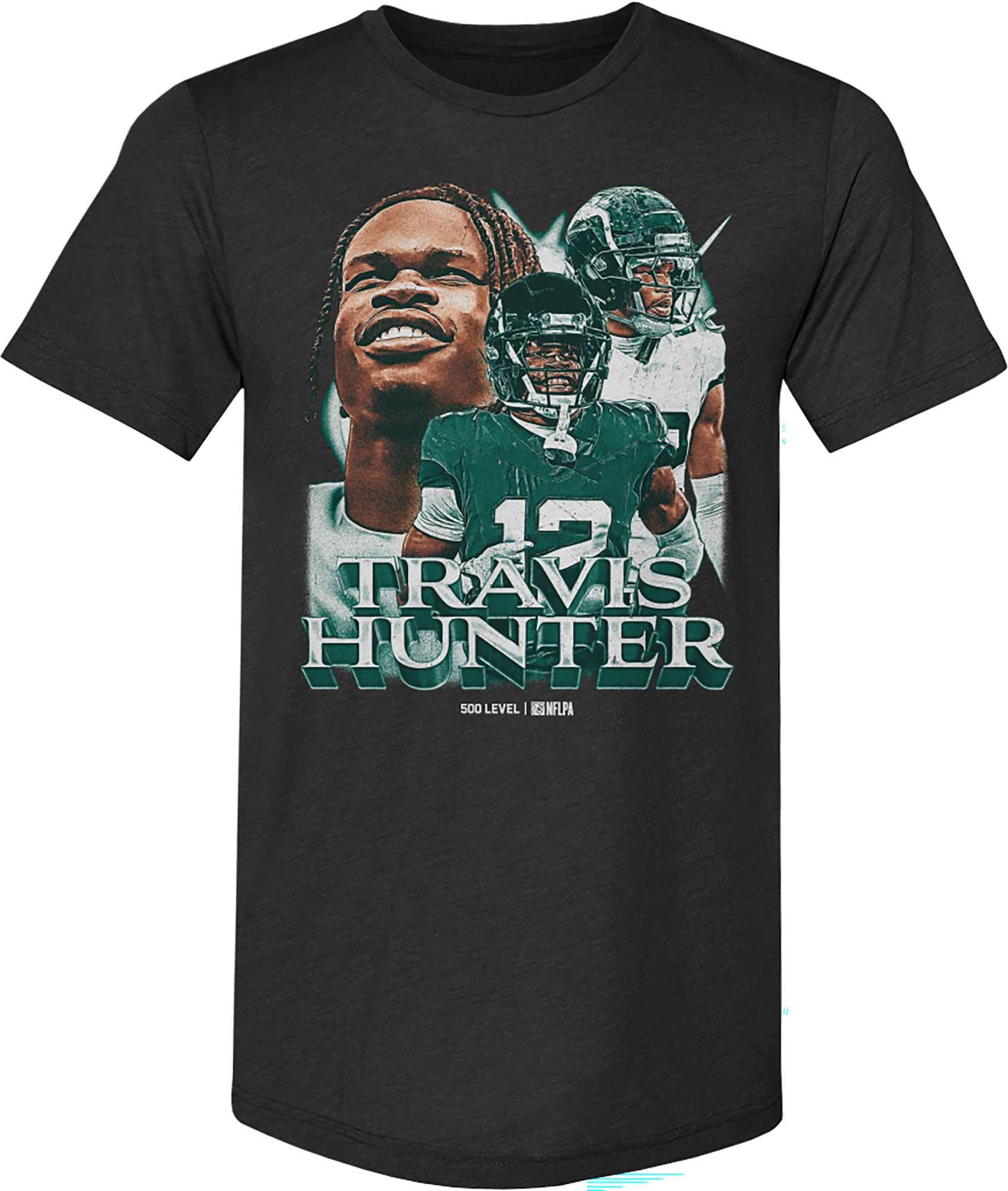 500 LEVEL Men's Jacksonville Jaguars Travis Hunter Vintage T-Shirt