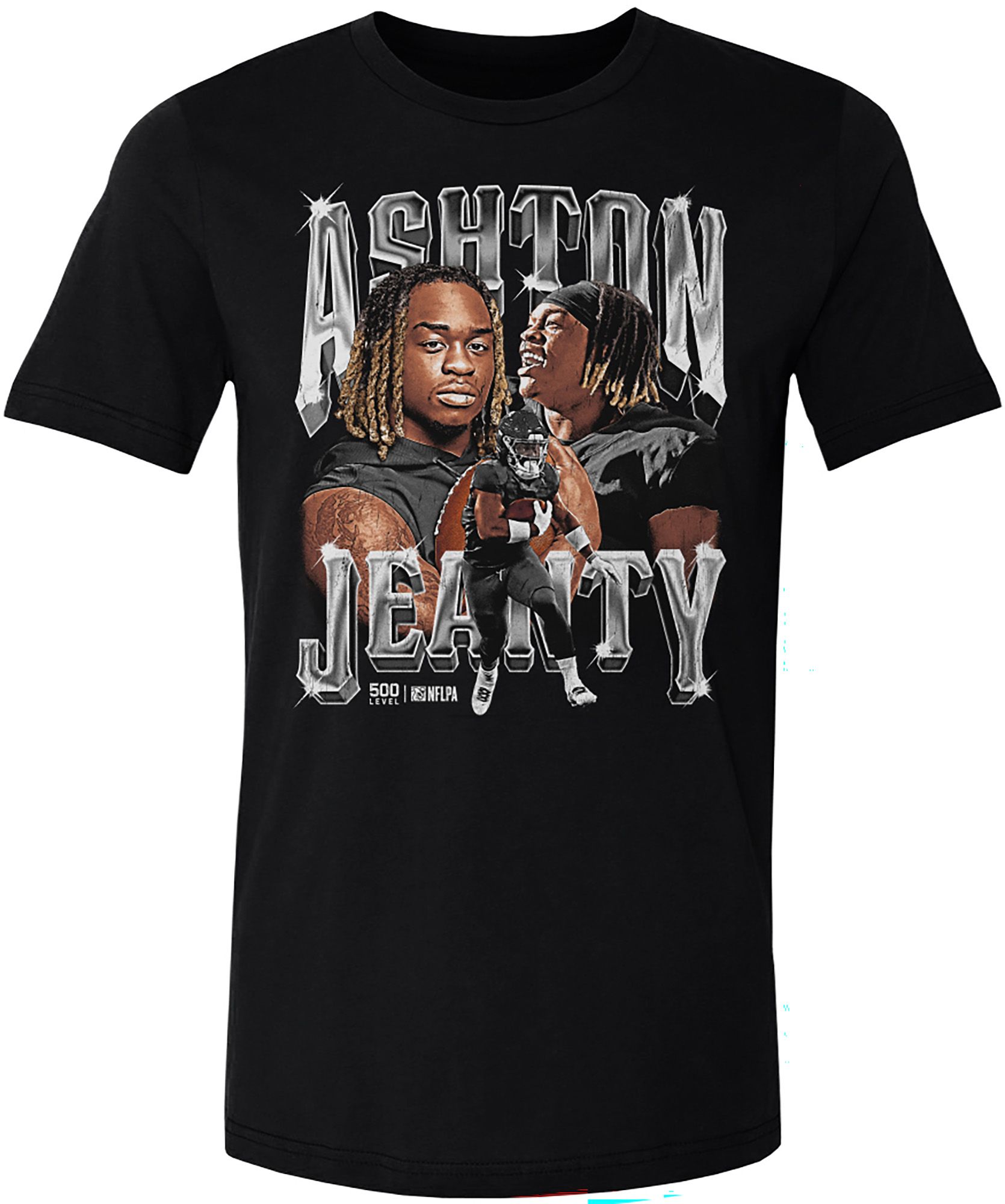 500 LEVEL Men's Las Vegas Raiders Ashton Jeanty Vintage T-Shirt