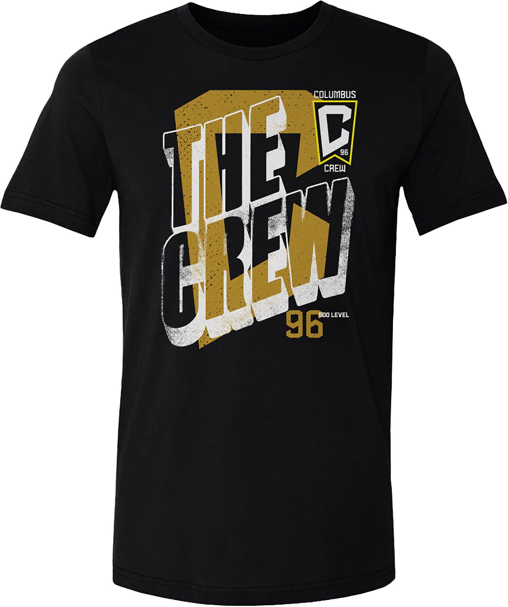 500 LEVEL Youth Columbus Crew Black Wave Bold T-Shirt