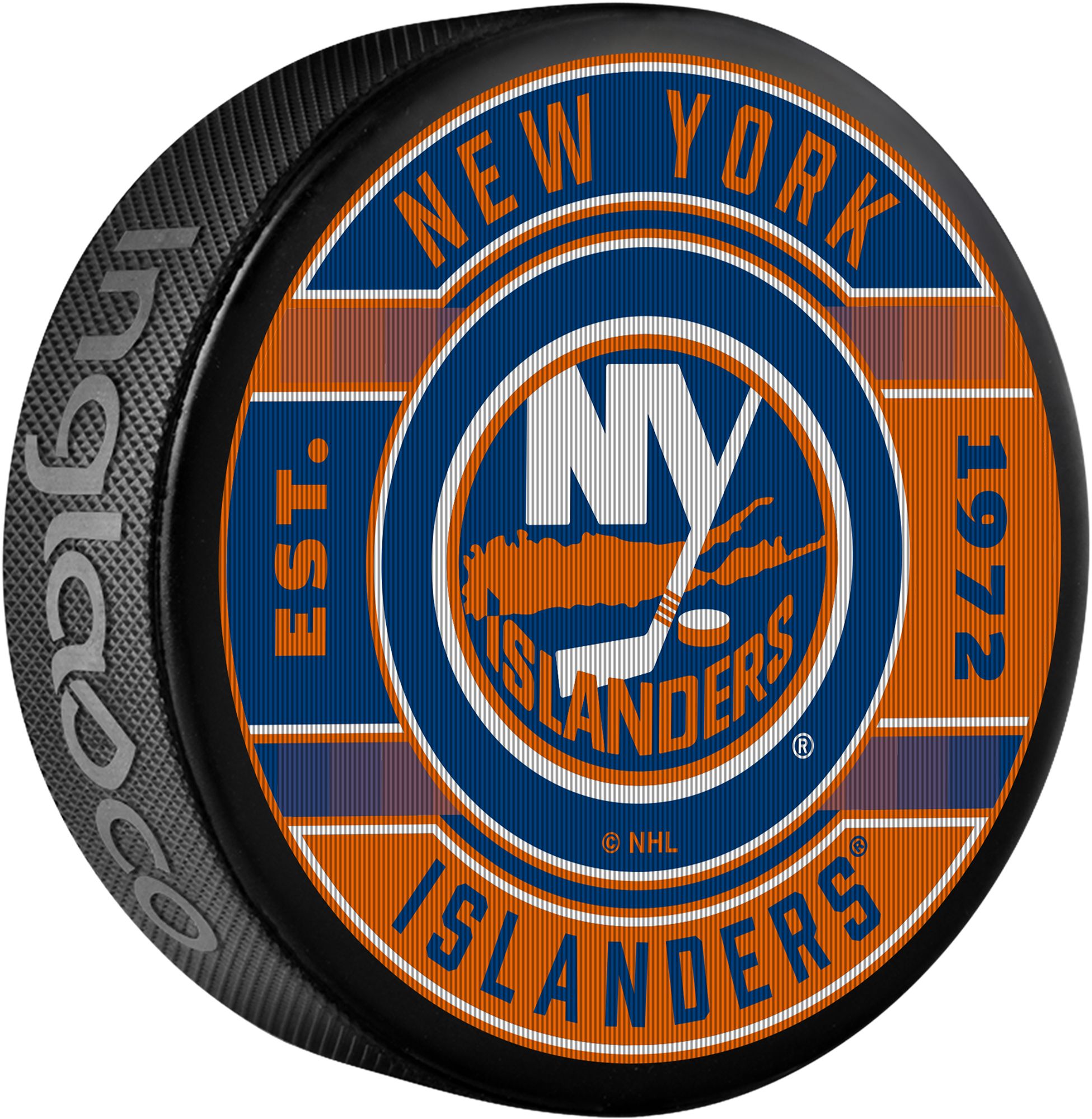Inglasco Inc. New York Islanders Lenticular Puck Game Cube