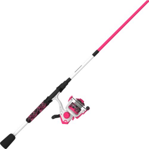 Spinning Combos Pink Camo Fishing Rod Zebco ROAM Spinning Combo