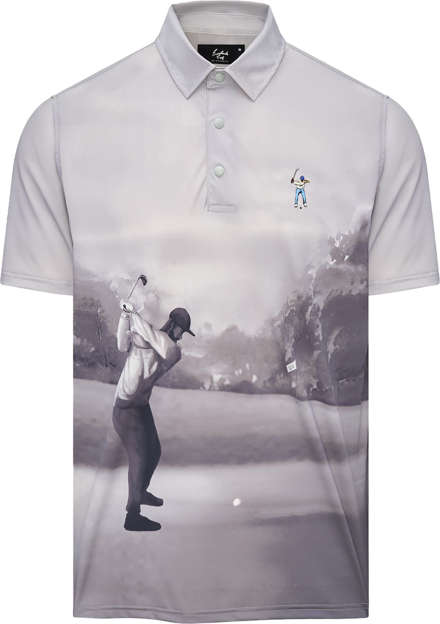 Eastside Golf Men's Snap Placket Golf Polo