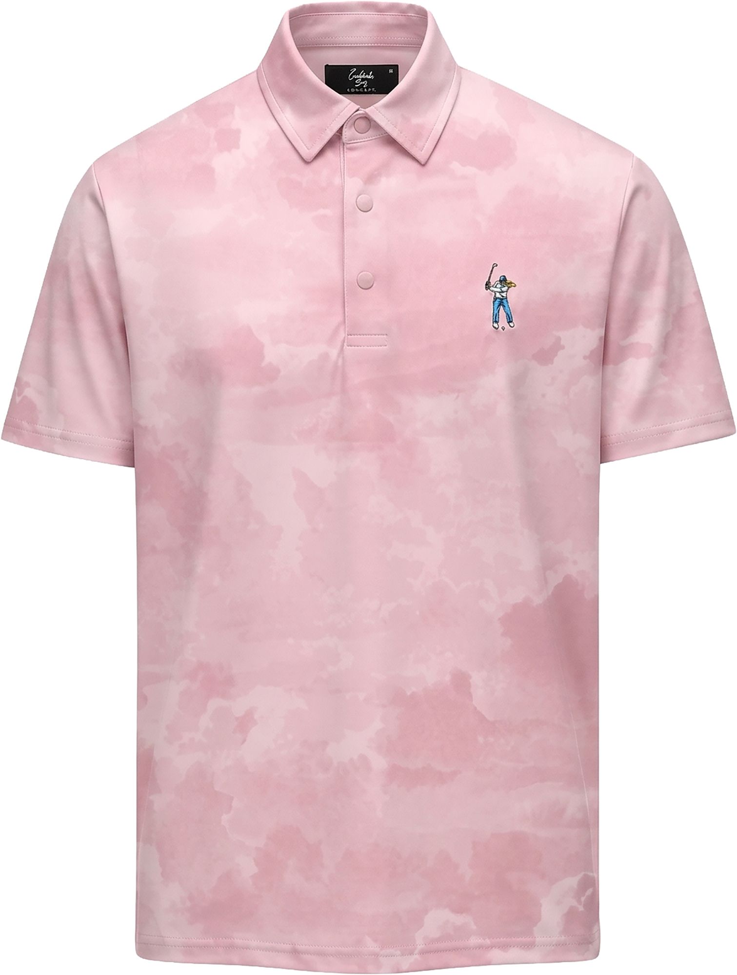Eastside Golf Men's Snap Placket Golf Polo