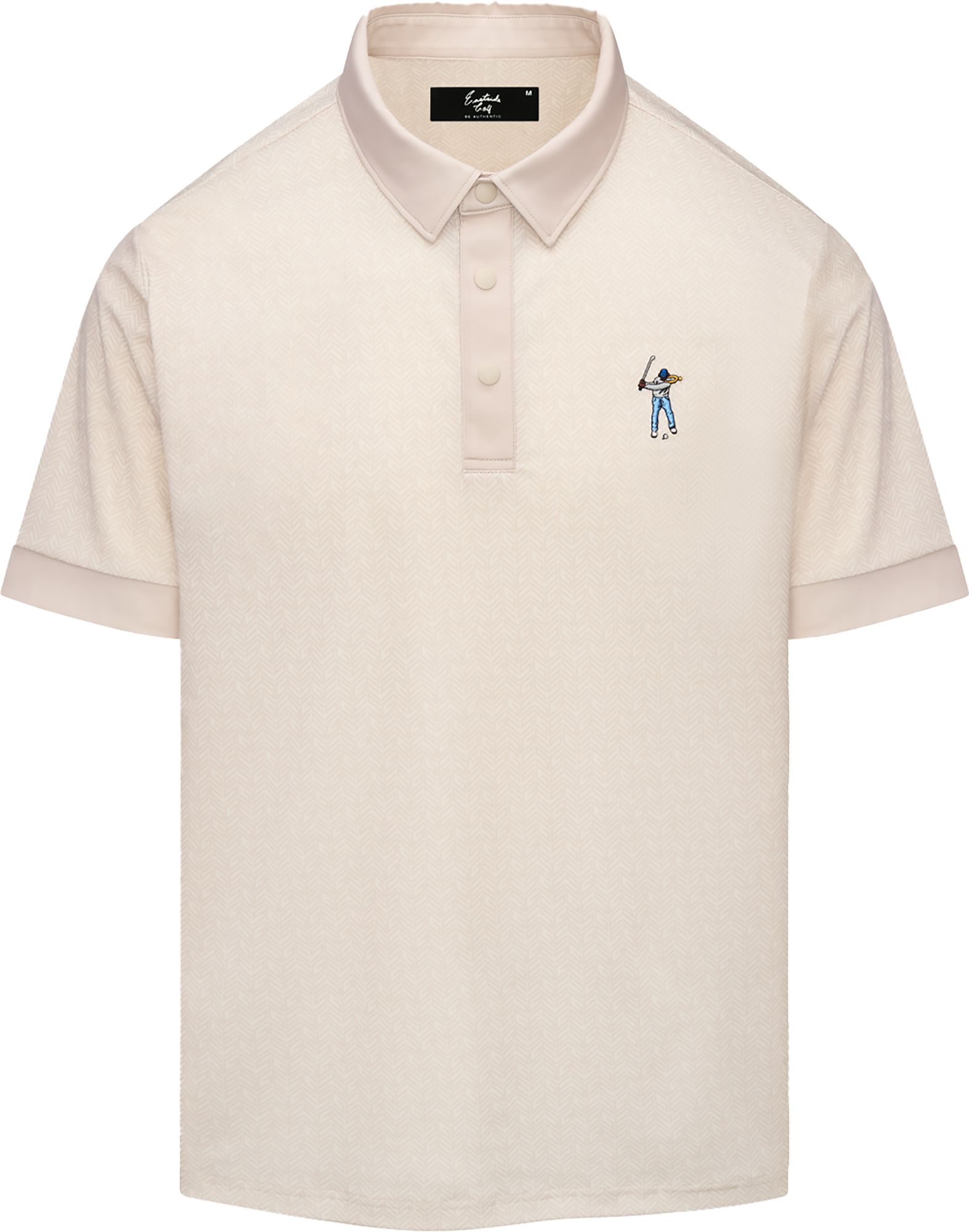 Eastside Golf Men's Snap Placket Golf Polo