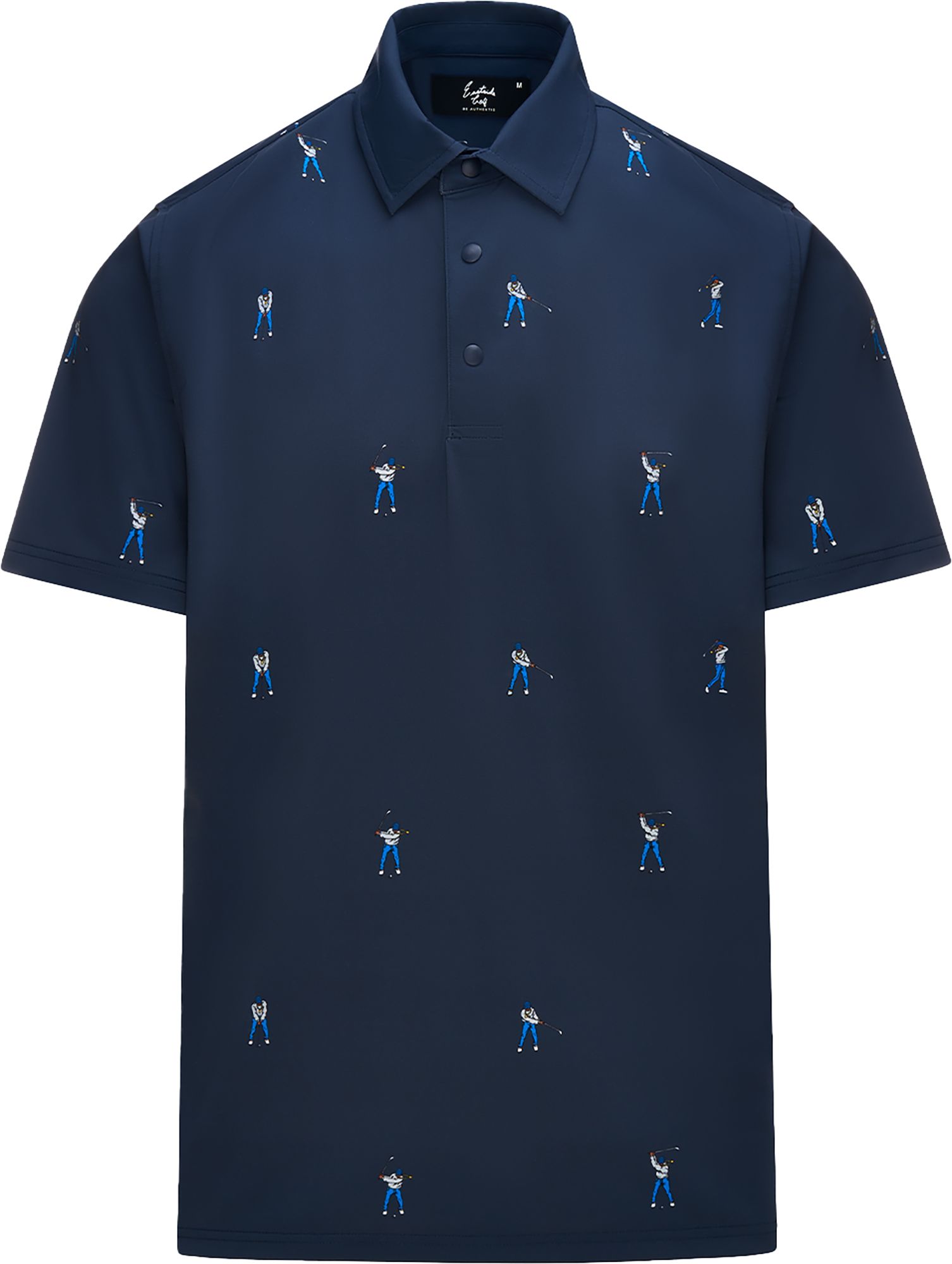 Eastside Golf Men's Snap Placket Golf Polo