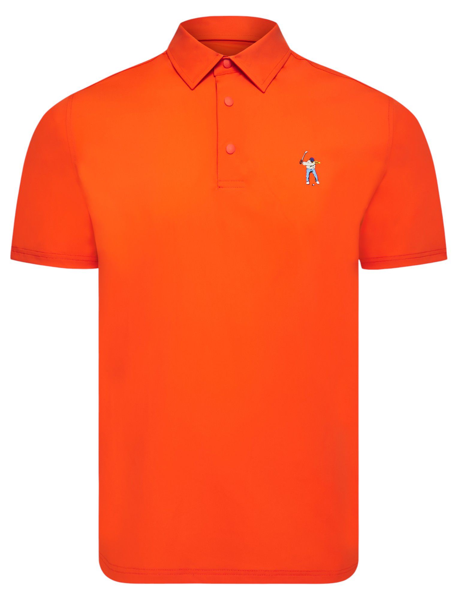 Eastside Golf Men's Snap Placket Golf Polo