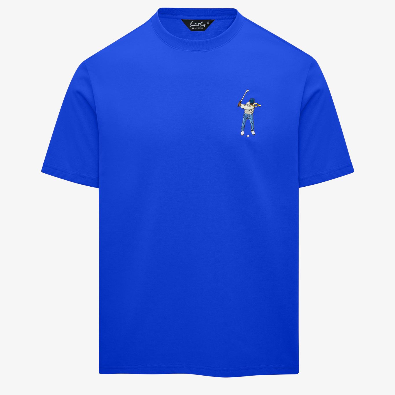Eastside Golf Men's Core Short Sleeve Golf T-Shirt, XL, Electric Blue