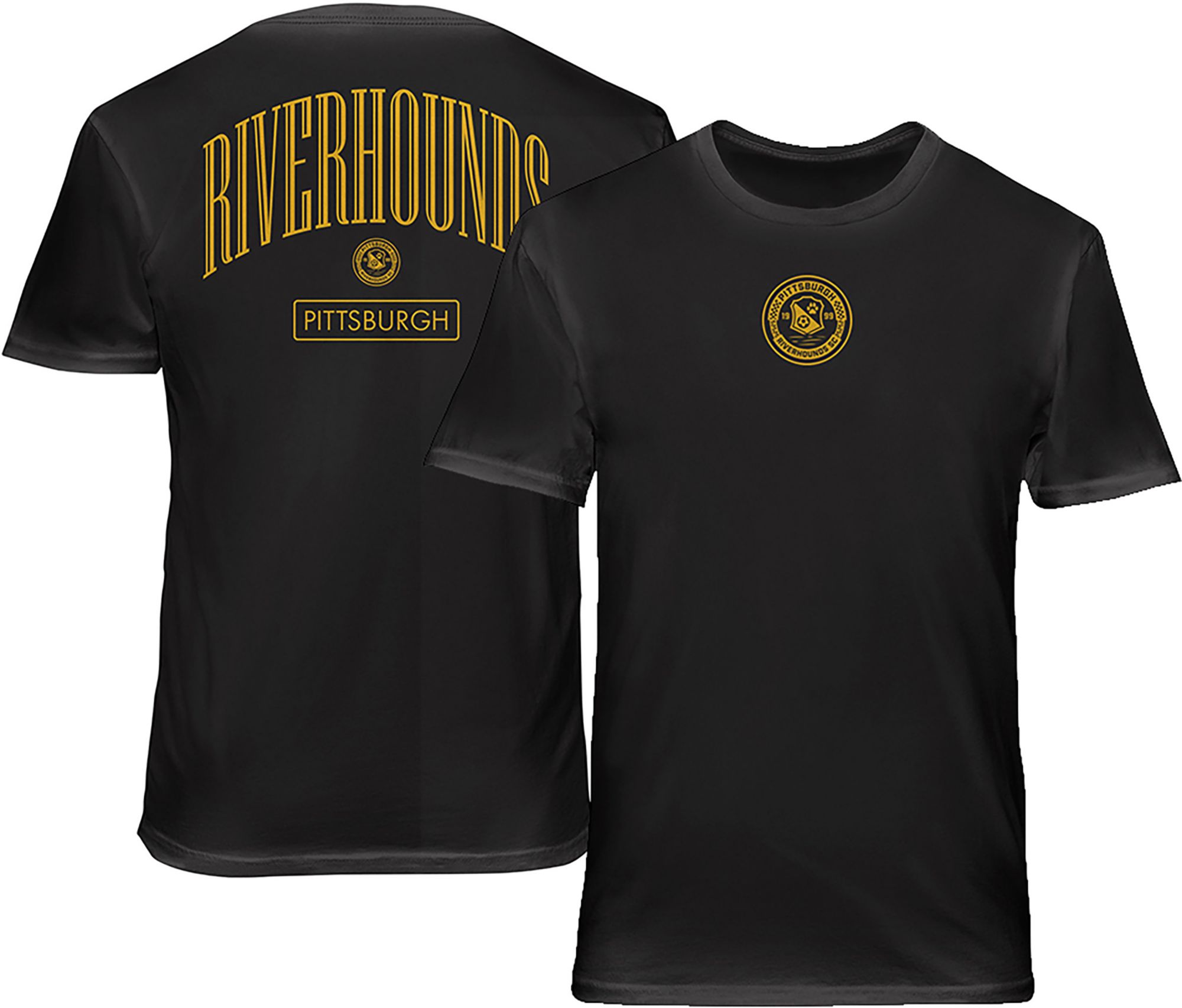 1863 FC Adult Pittsburgh Riverhounds Wordmark T-Shirt