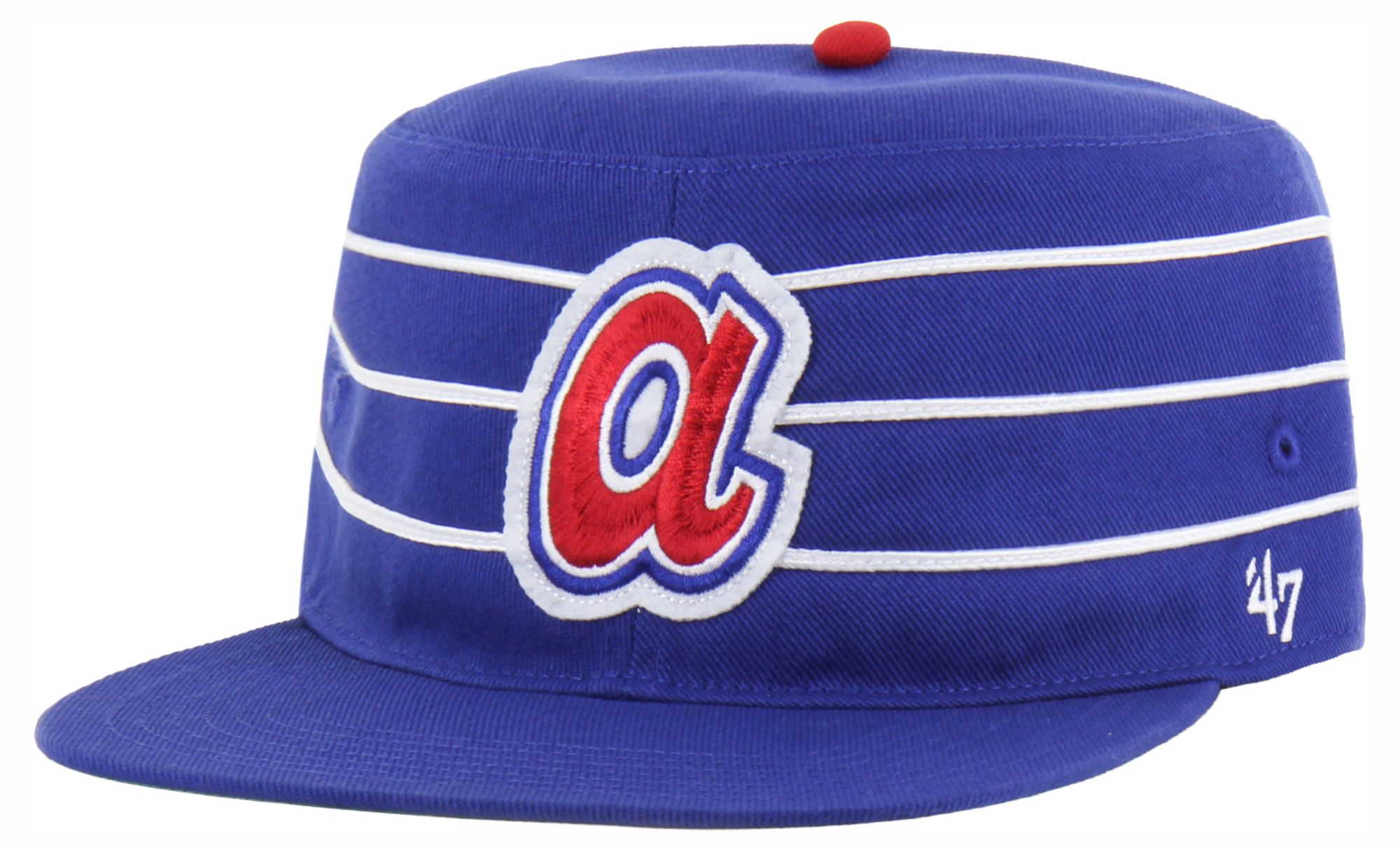 '47 Adult Atlanta Braves Royal Golden Age Pillbox Hat