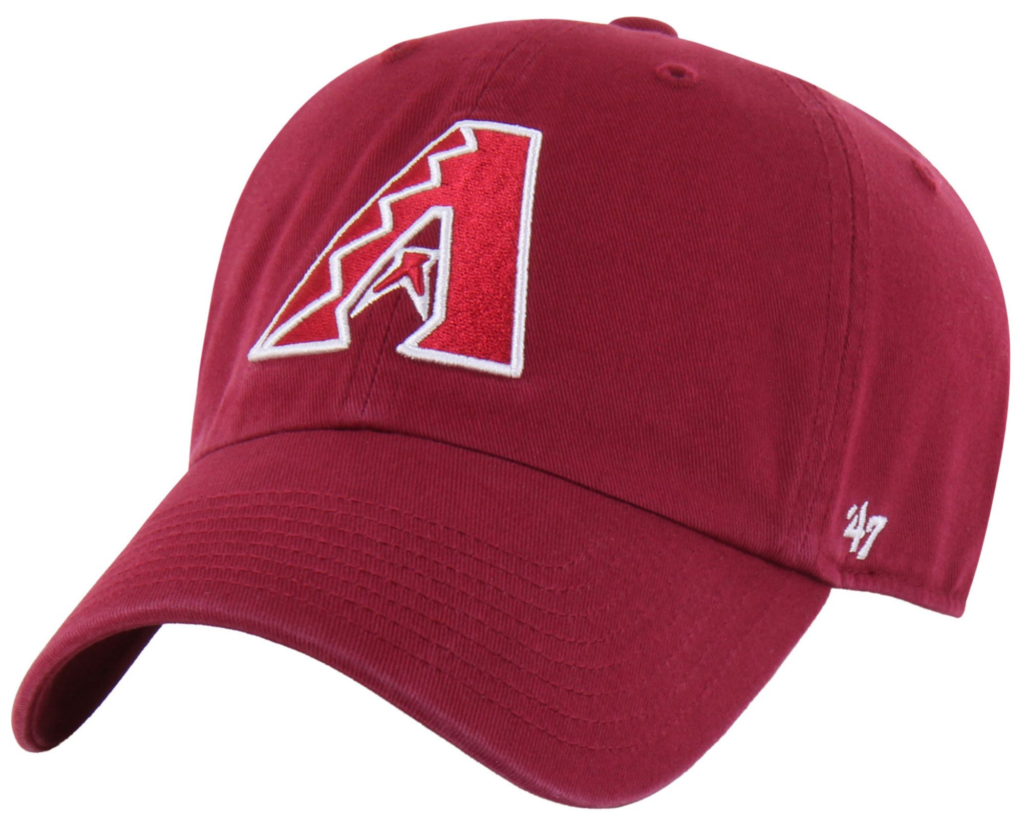 '47 Adult Arizona Diamondbacks Red Clean Up Adjustable Hat