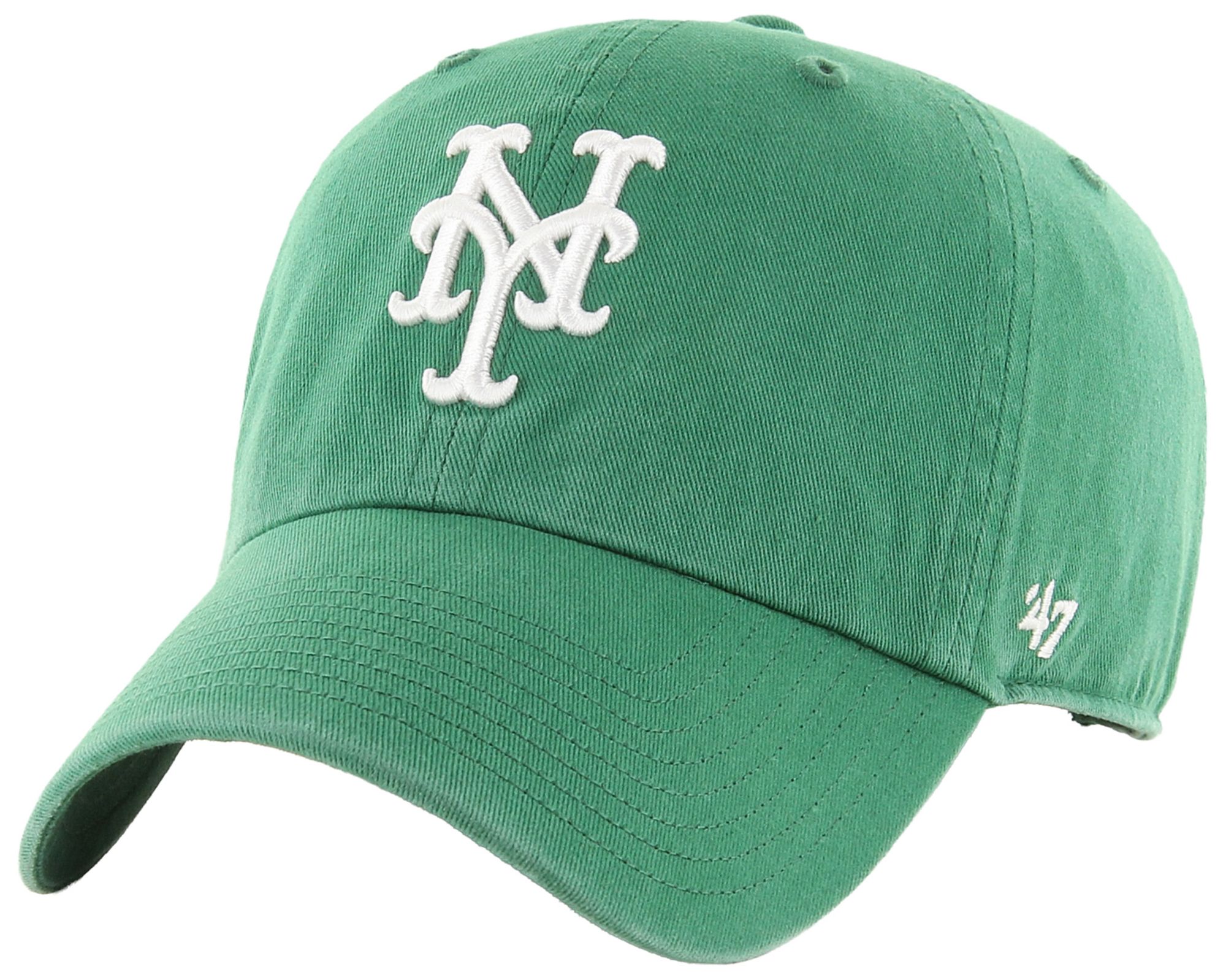 '47 Adult New York Mets Green Clean Up Adjustable Hat