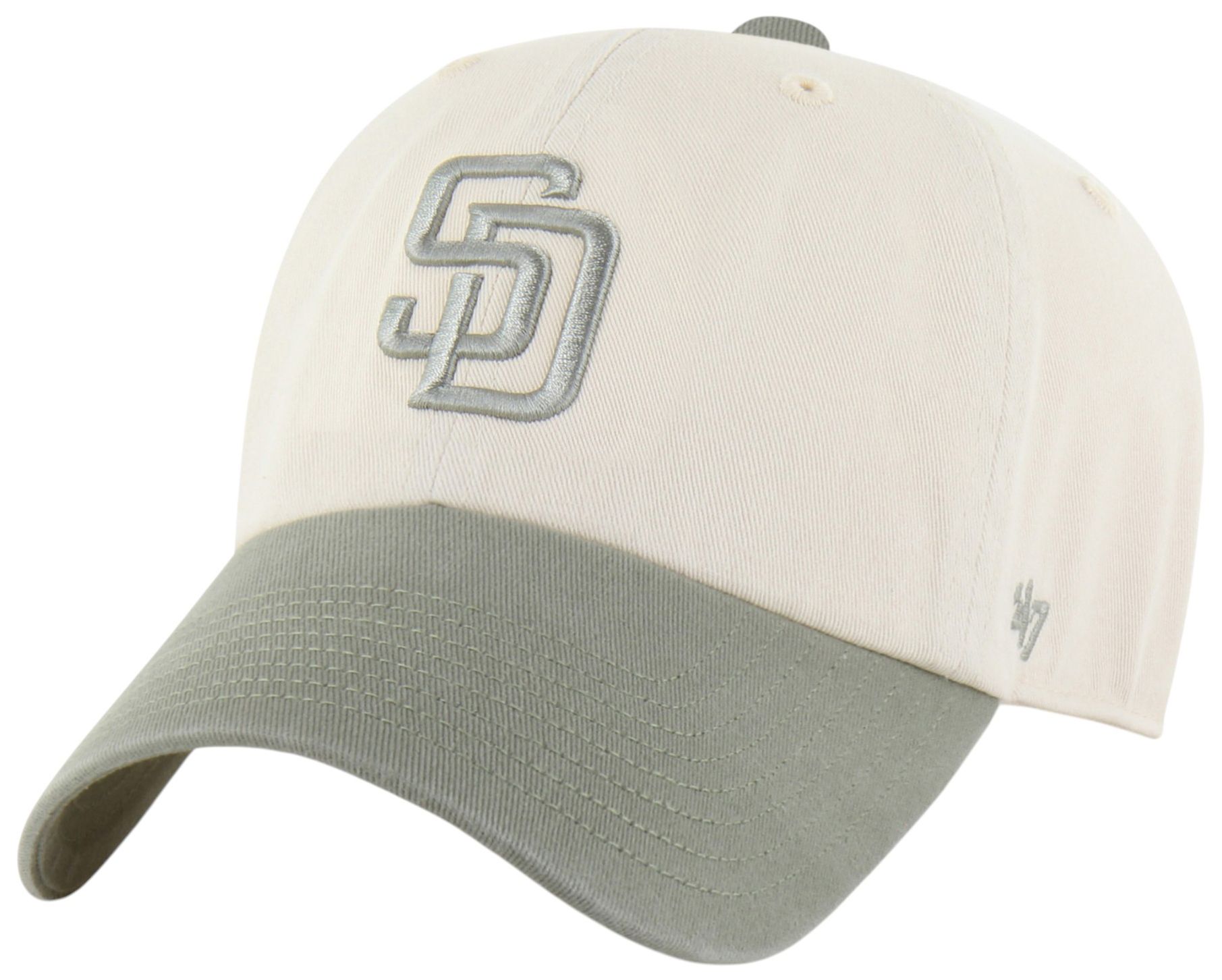'47 Adult San Diego Padres Cream 2-Tone Clean Up Hat