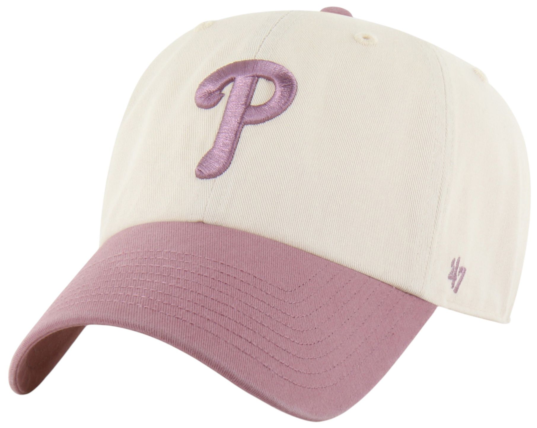 '47 Adult Philadelphia Phillies Cream 2-Tone Clean Up Hat