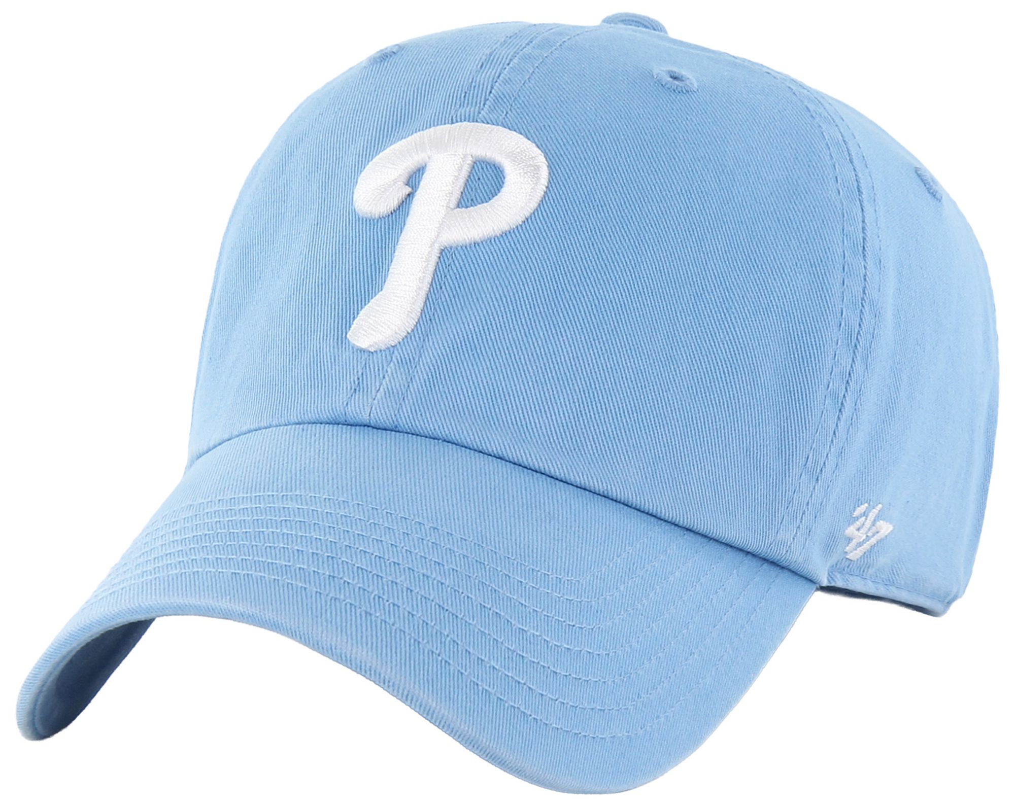 '47 Adult Philadelphia Phillies Light Blue Clean Up Adjustable Hat
