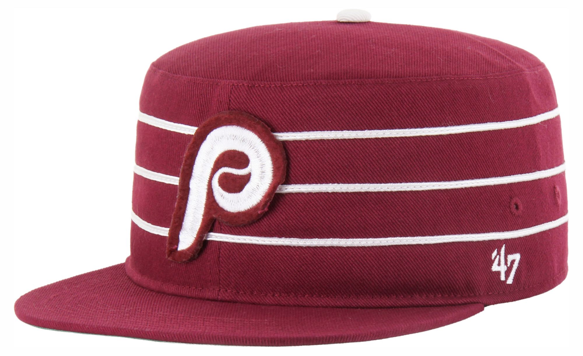 '47 Adult Philadelphia Phillies Red Golden Age Pillbox Hat