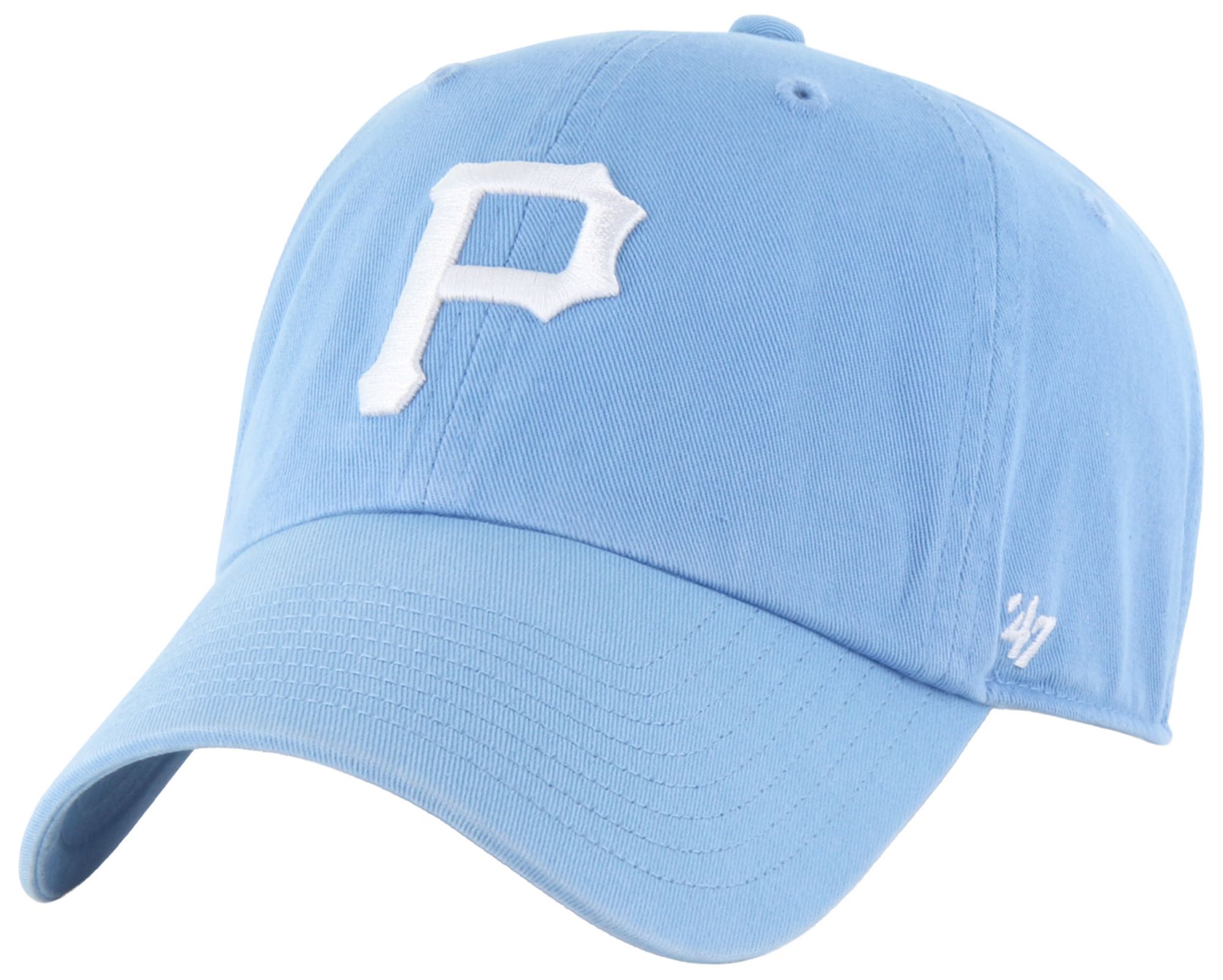 '47 Adult Pittsburgh Pirates Light Blue Clean Up Adjustable Hat