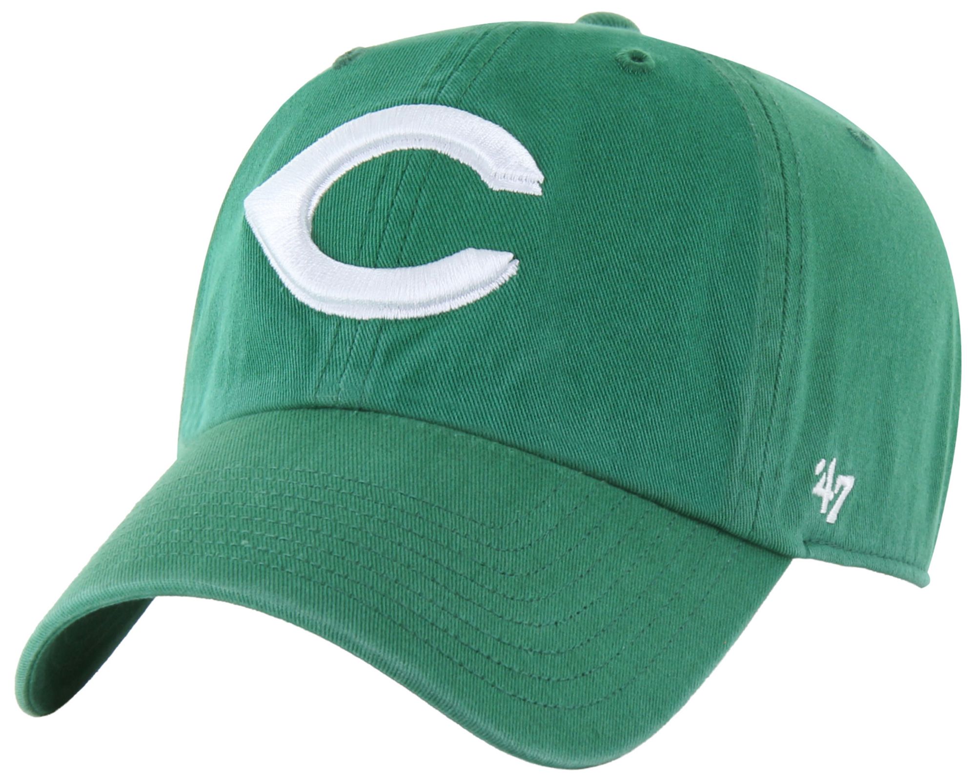 '47 Adult Cincinnati Reds Green Clean Up Adjustable Hat