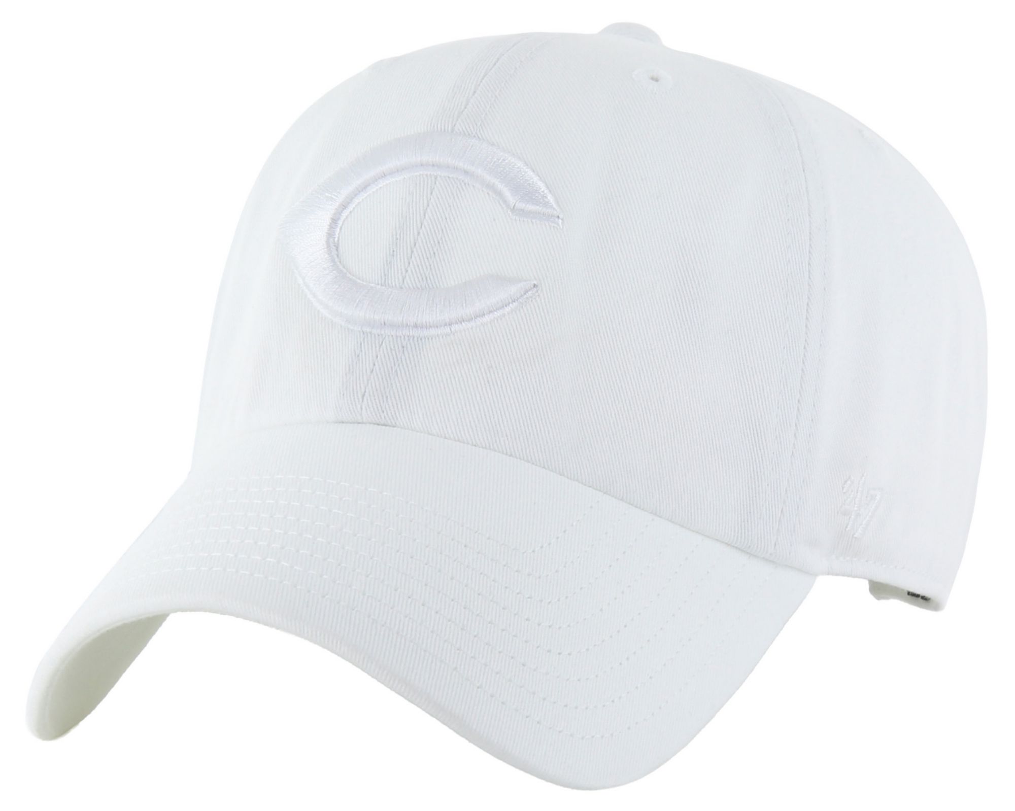 '47 Adult Cincinnati Reds White Clean Up Adjustable Hat