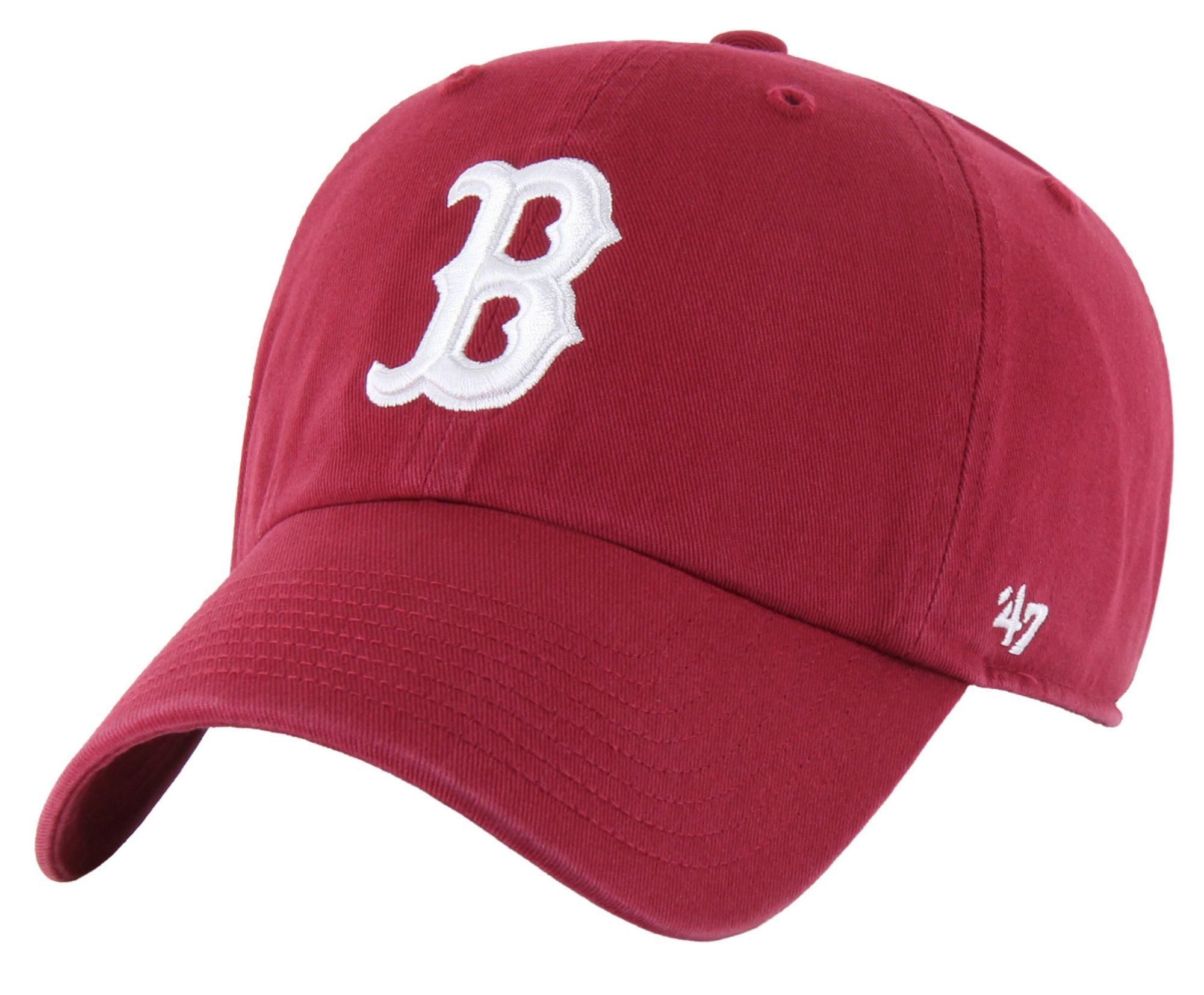 '47 Adult Boston Red Sox Red Clean Up Adjustable Hat