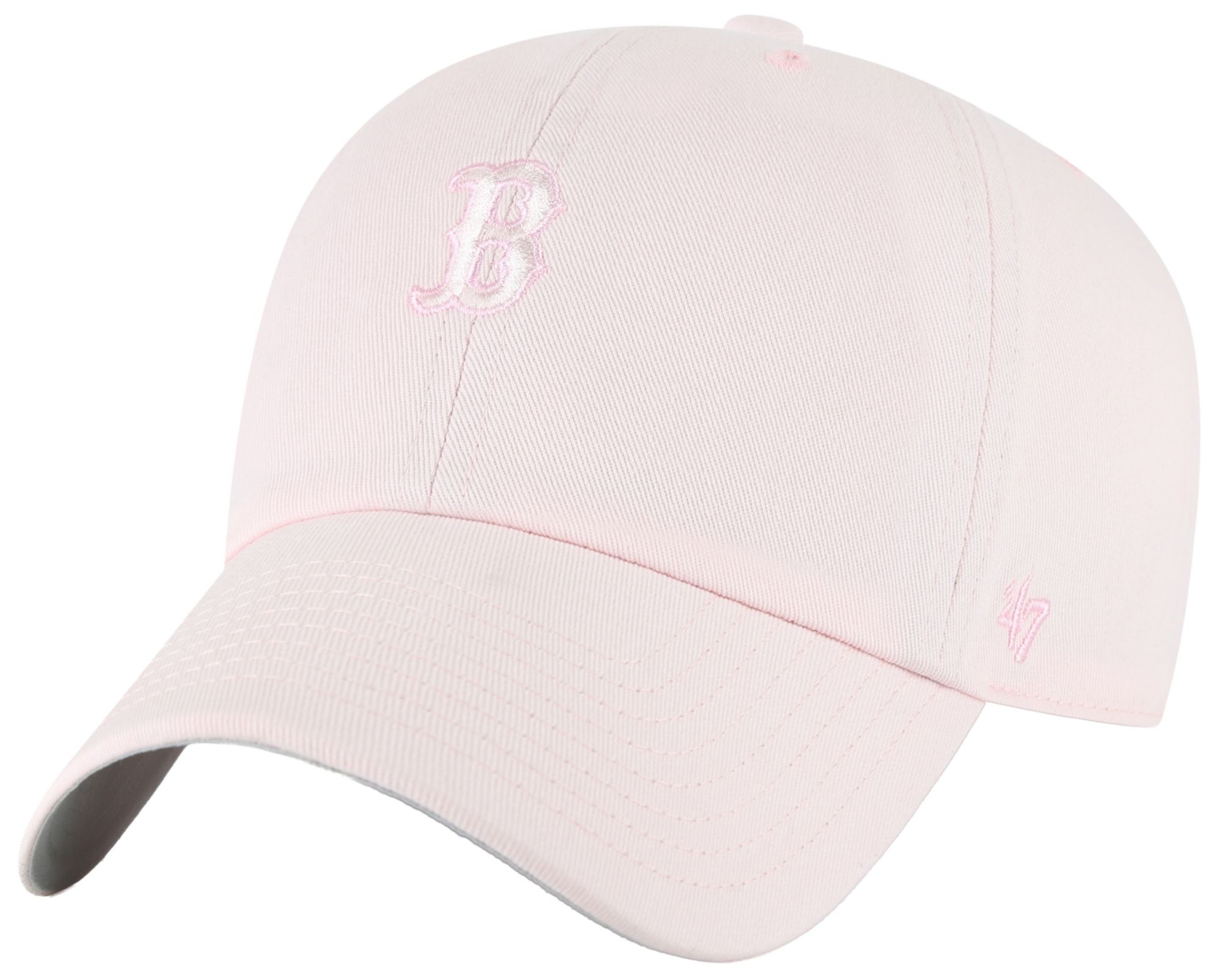'47 Adult Boston Red Sox Pink Clean Up Adjustable Hat