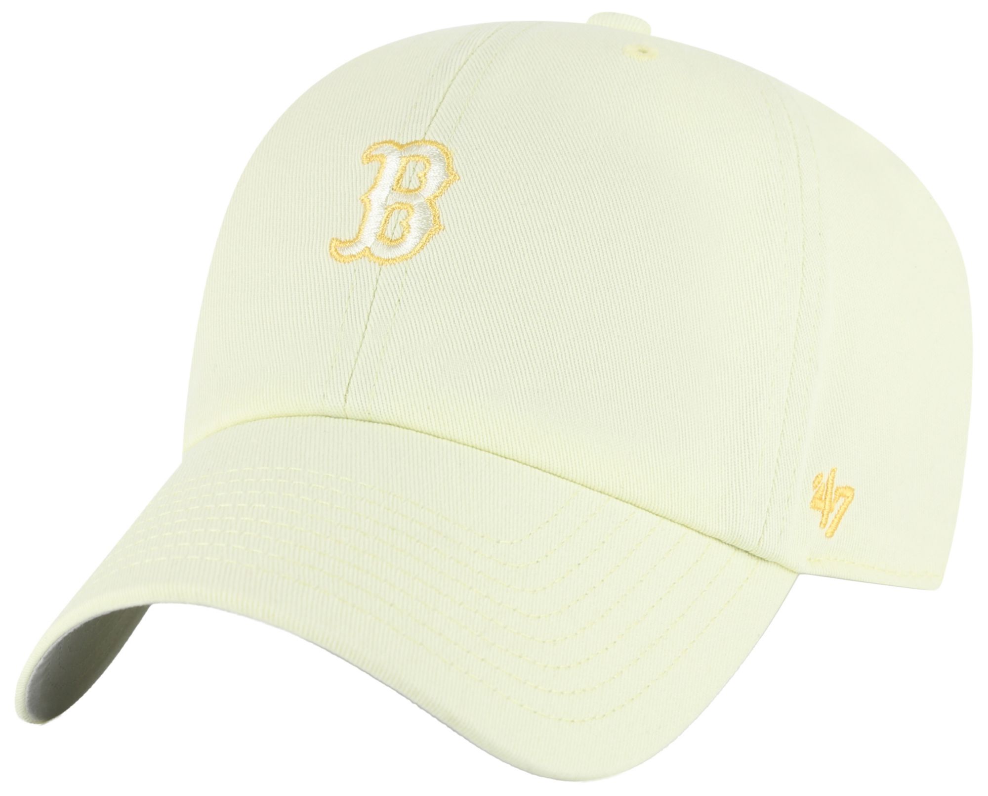 '47 Adult Boston Red Sox Yellow Clean Up Adjustable Hat