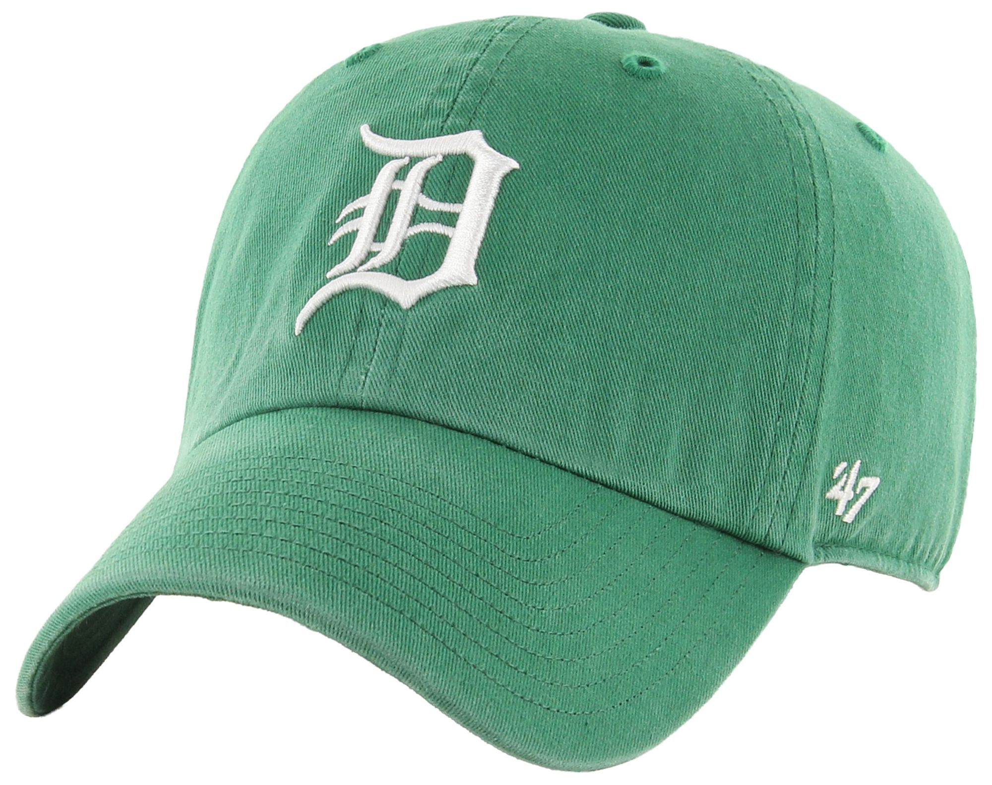 '47 Adult Detroit Tigers Green Clean Up Adjustable Hat