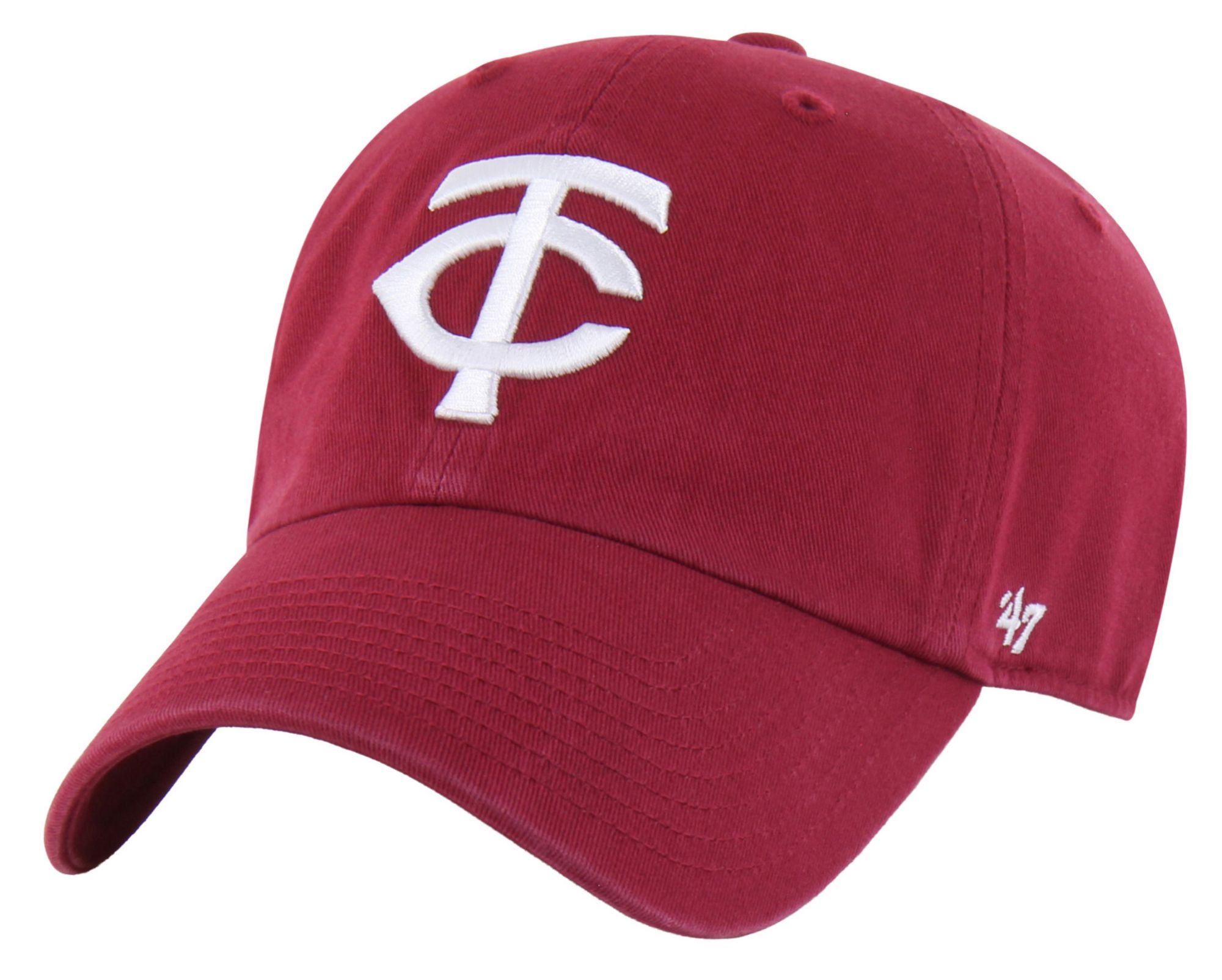'47 Adult Minnesota Twins Red Clean Up Adjustable Hat