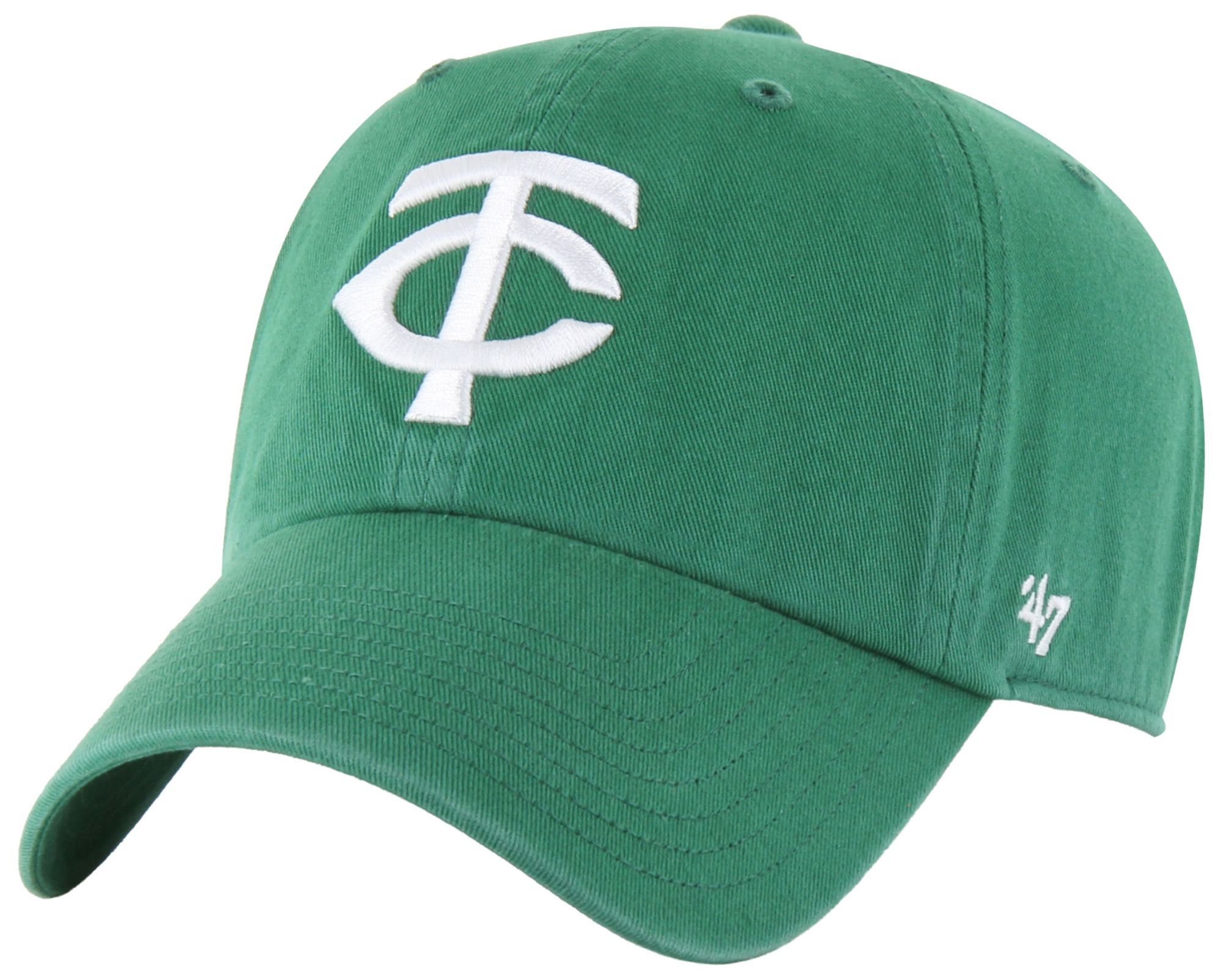'47 Adult Minnesota Twins Green Clean Up Adjustable Hat
