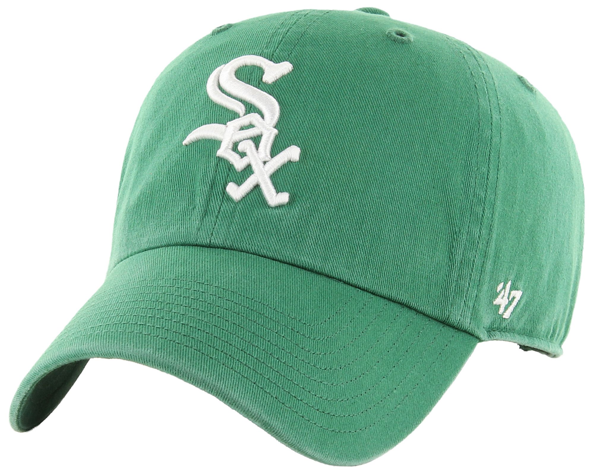 '47 Adult Chicago White Sox Green Clean Up Adjustable Hat