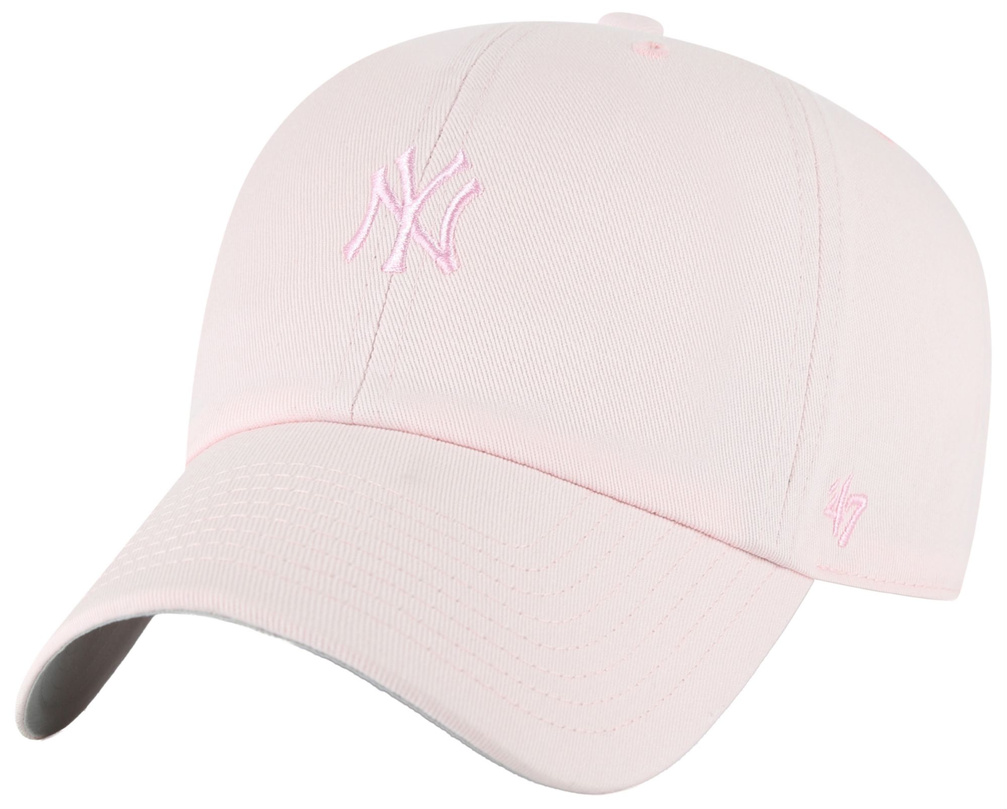 '47 Adult New York Yankees Pink Pastel Clean Up Adjustable Hat